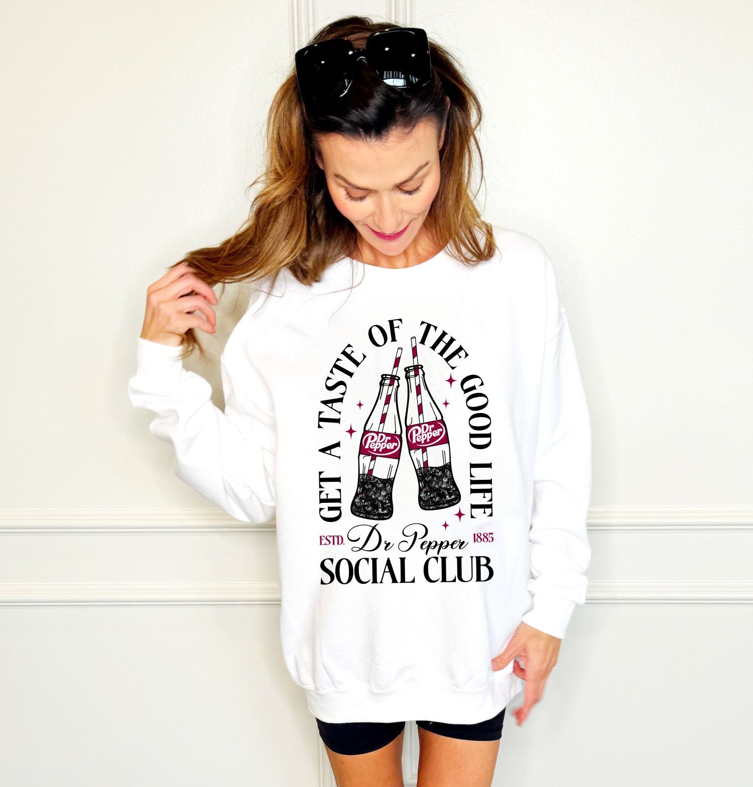 Dr. Pepper-Get a taste of the good life Sweatshirt