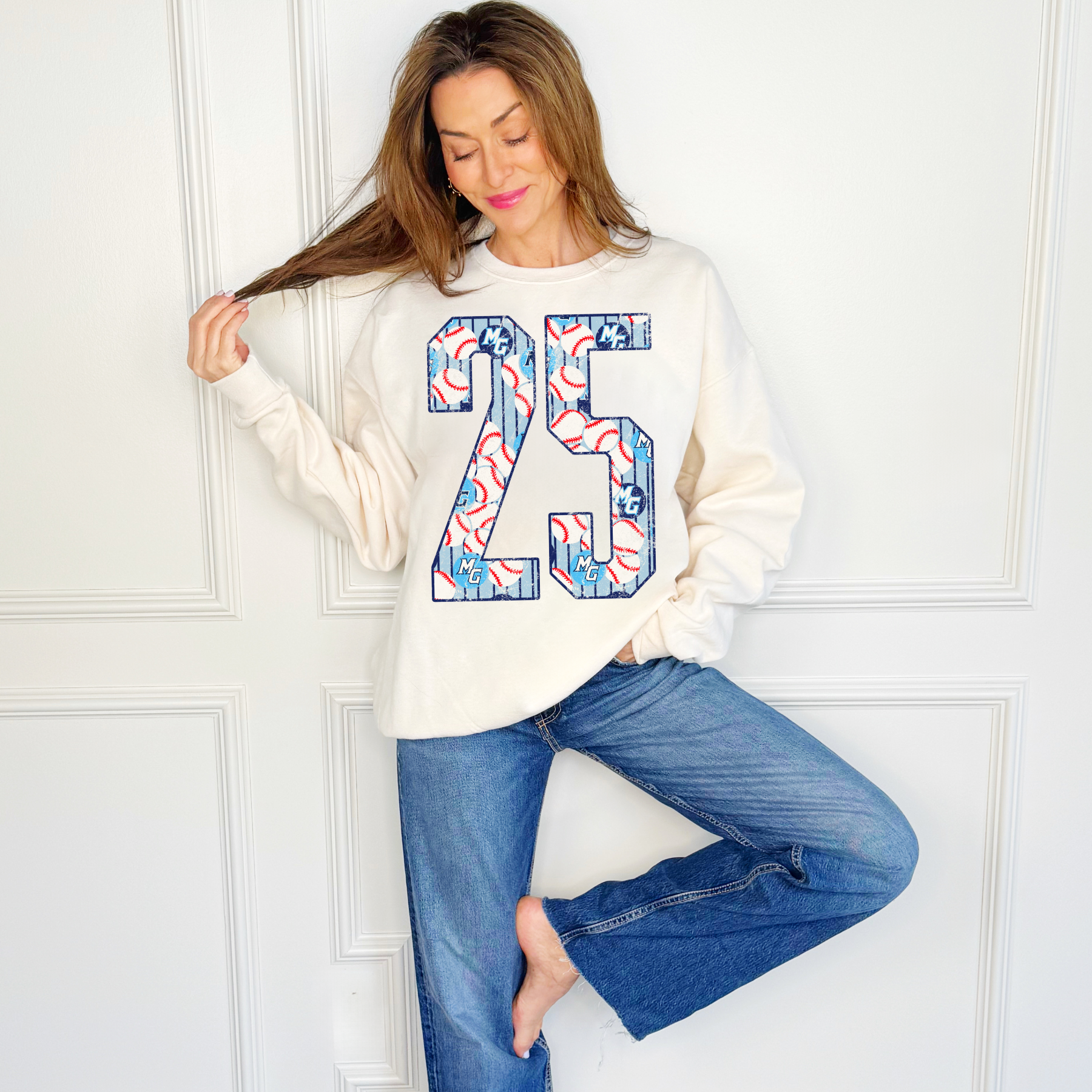 MG Gators Custom Baseball Number