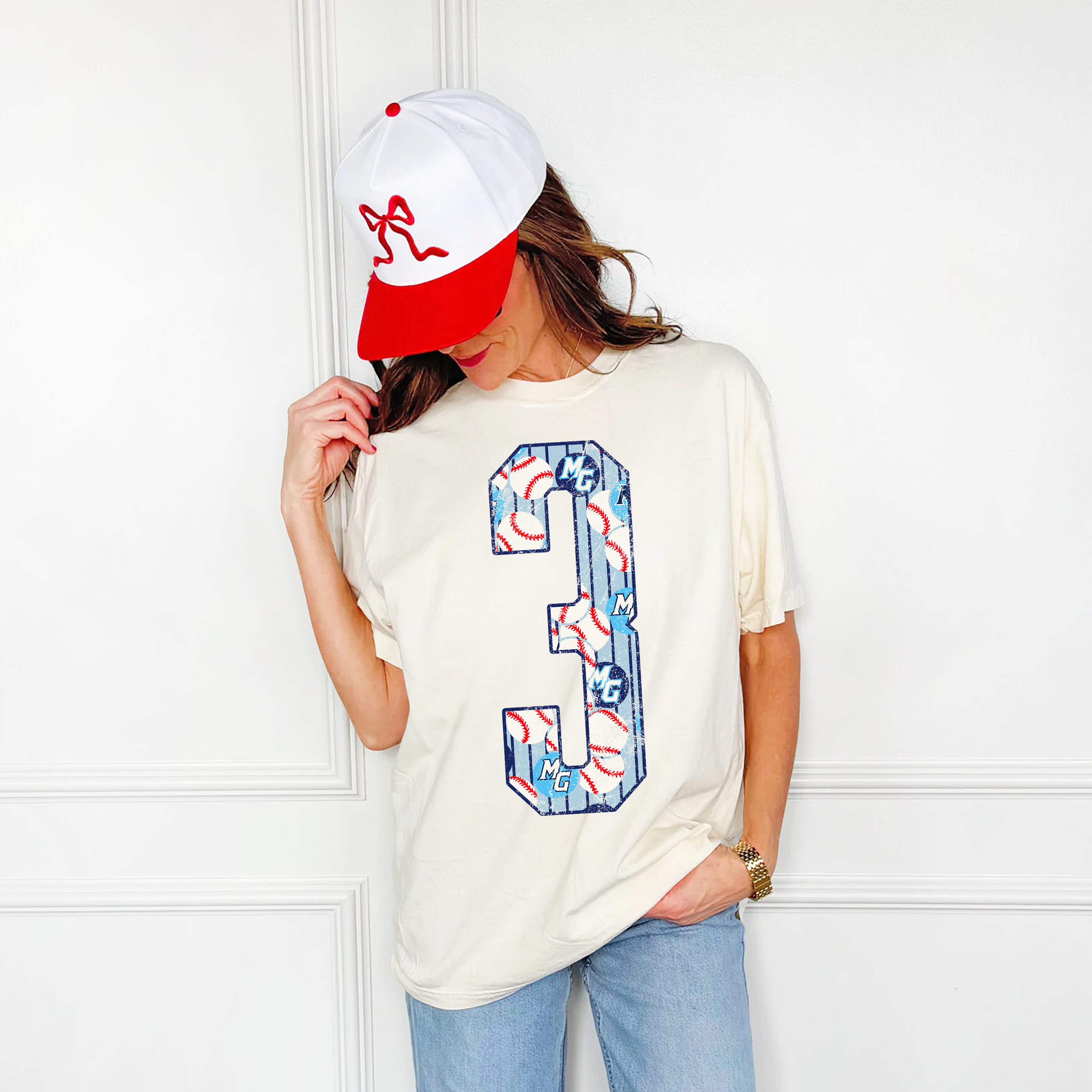 MG Gators Custom Baseball Number