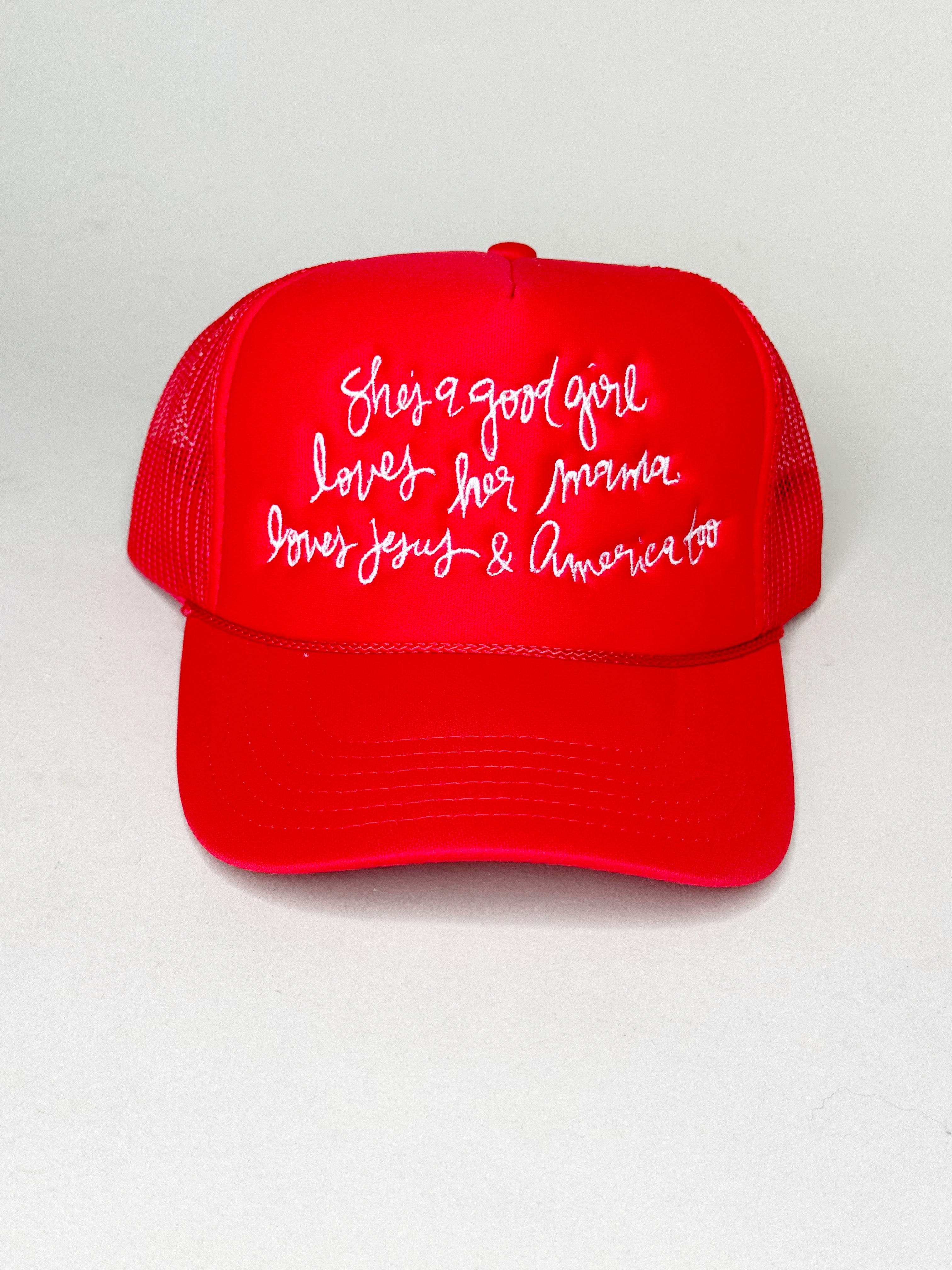 Shes a Good Girl Trucker Hat