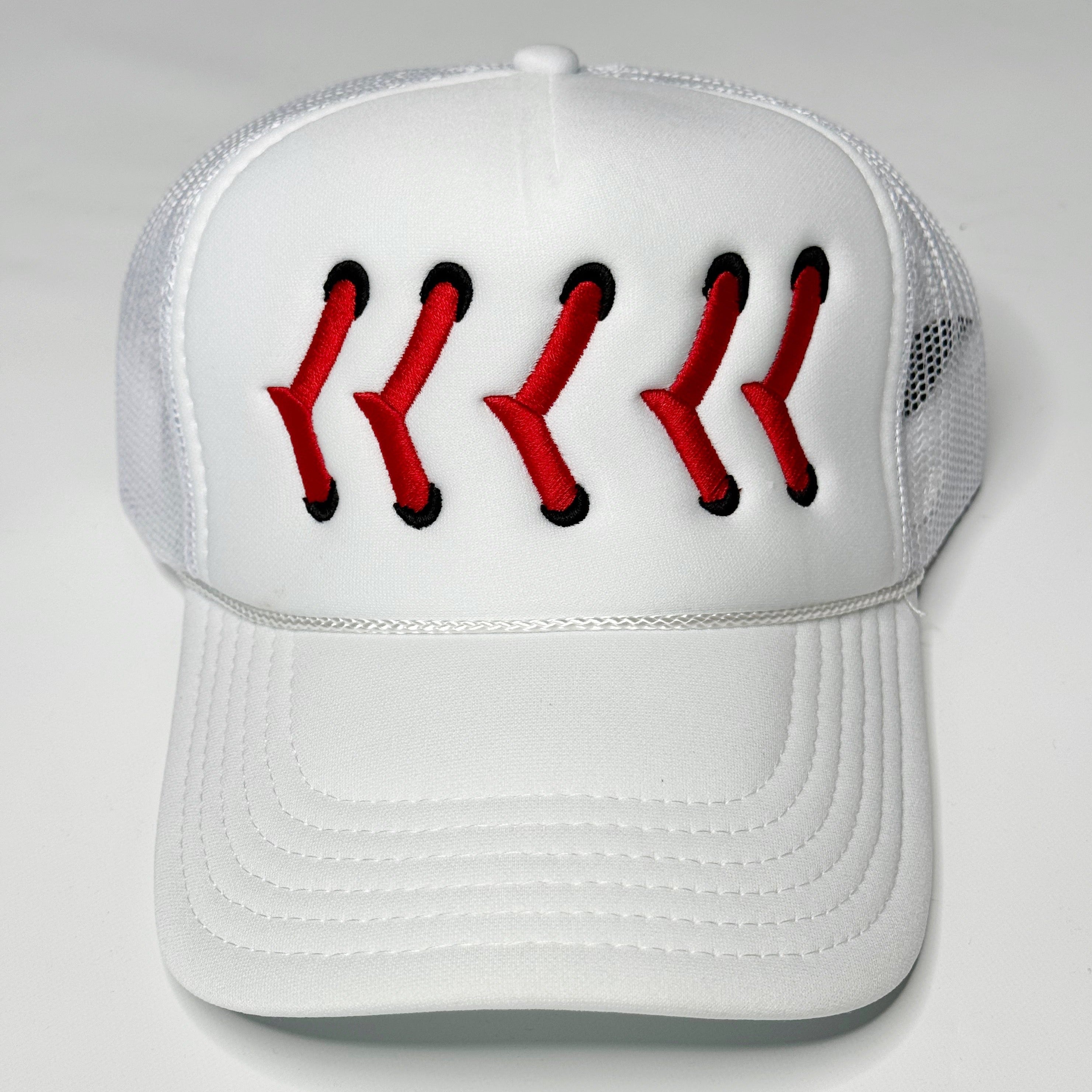 Baseball Stitch Trucker Hat