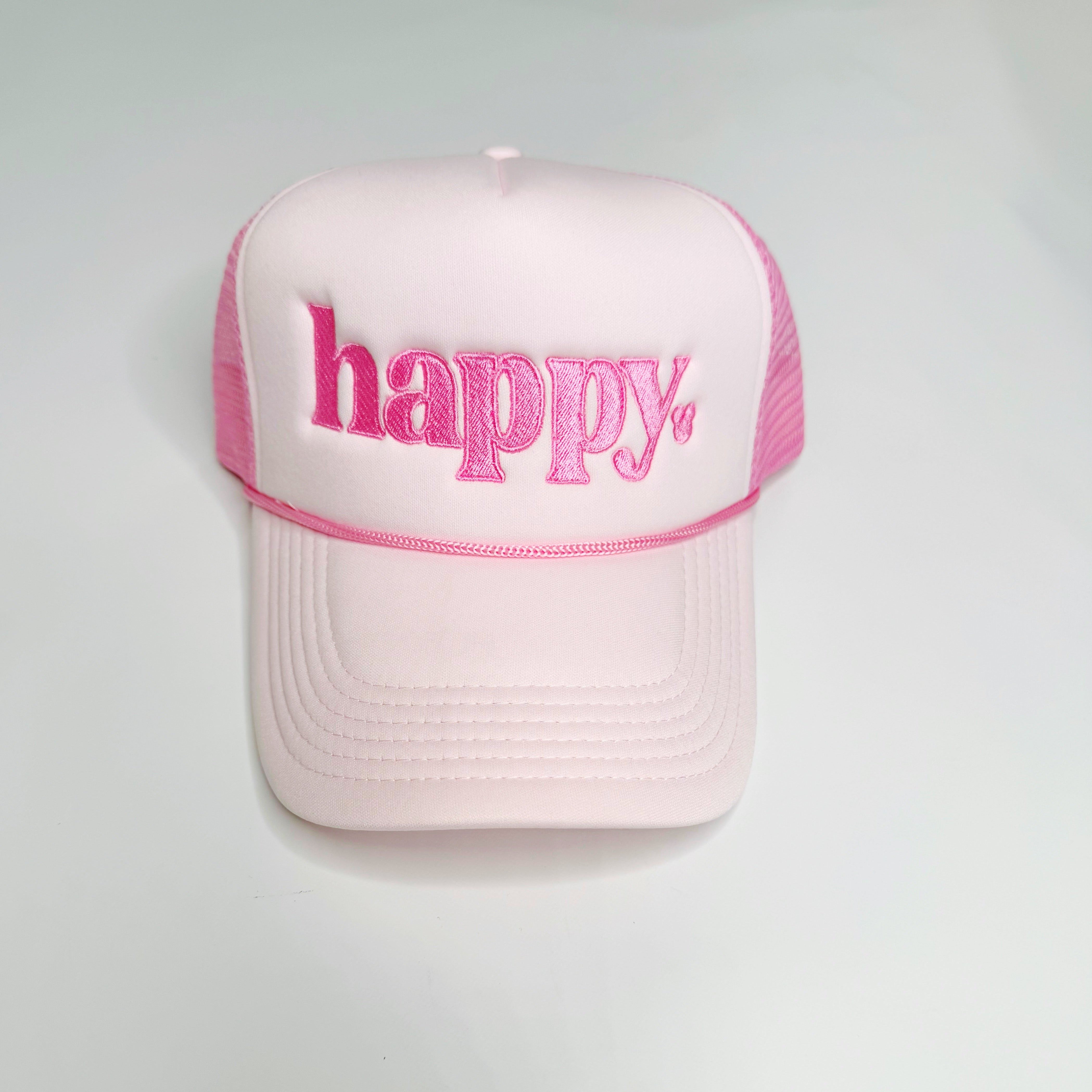 happy. Trucker Hat