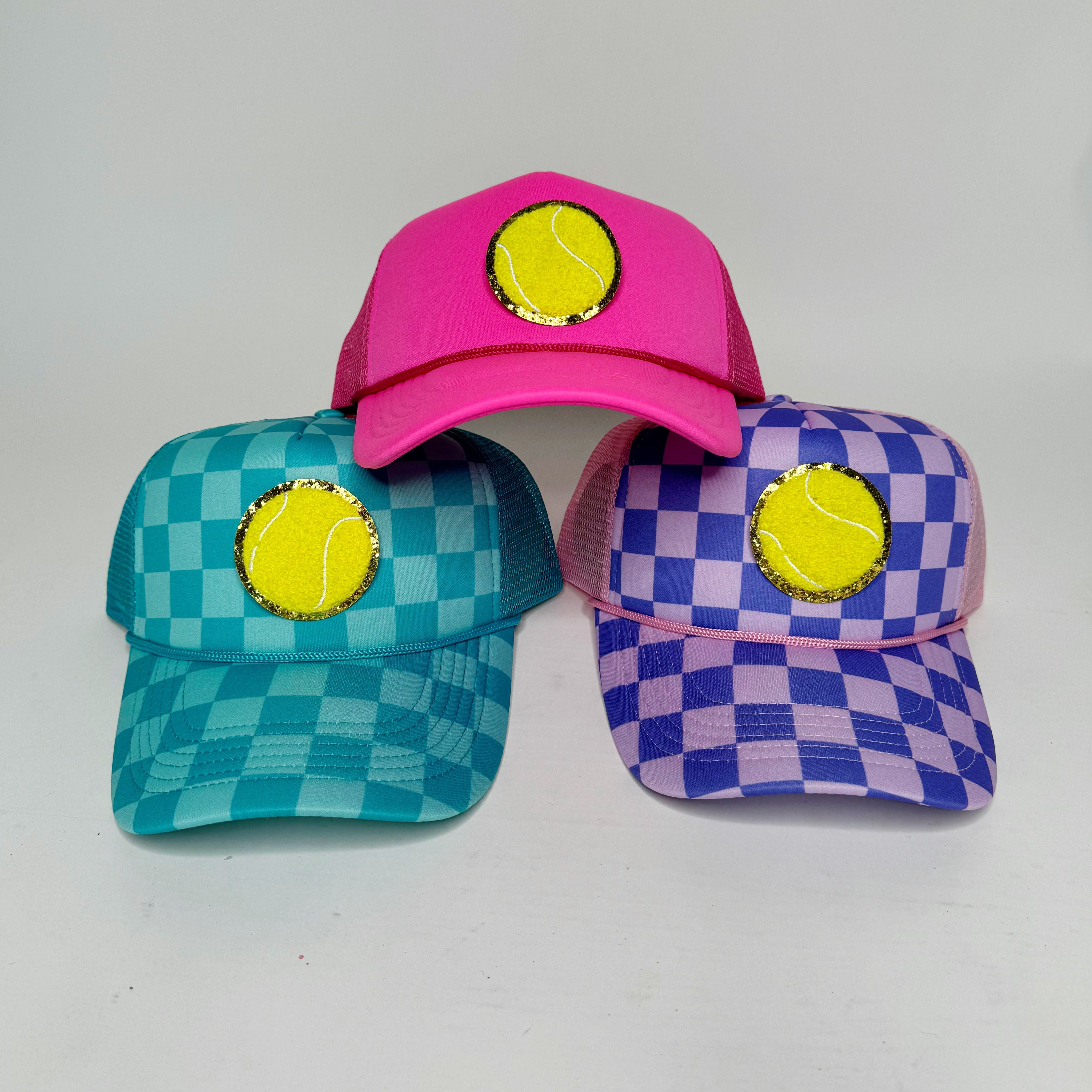 Tennis Patch P&P Trucker Hat