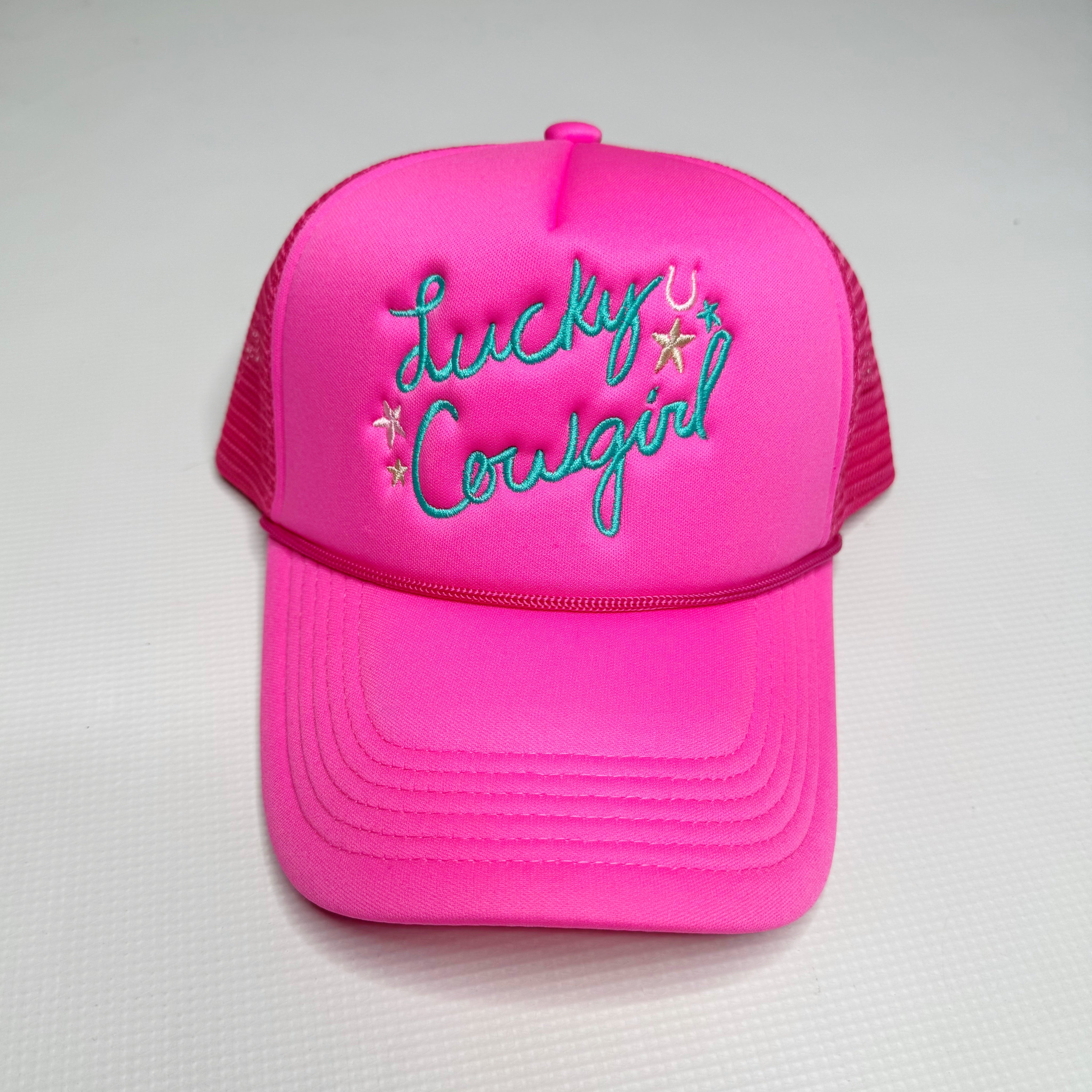 Lucky Cowgirl Trucker Hat