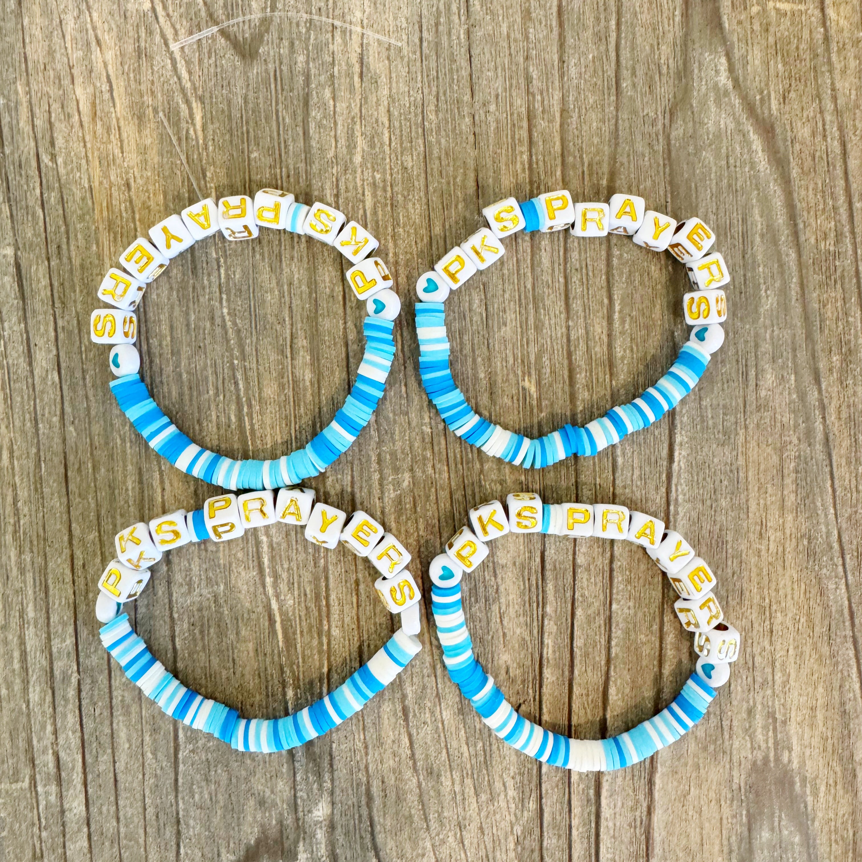 Heishi PK Bracelet - Blue Multi