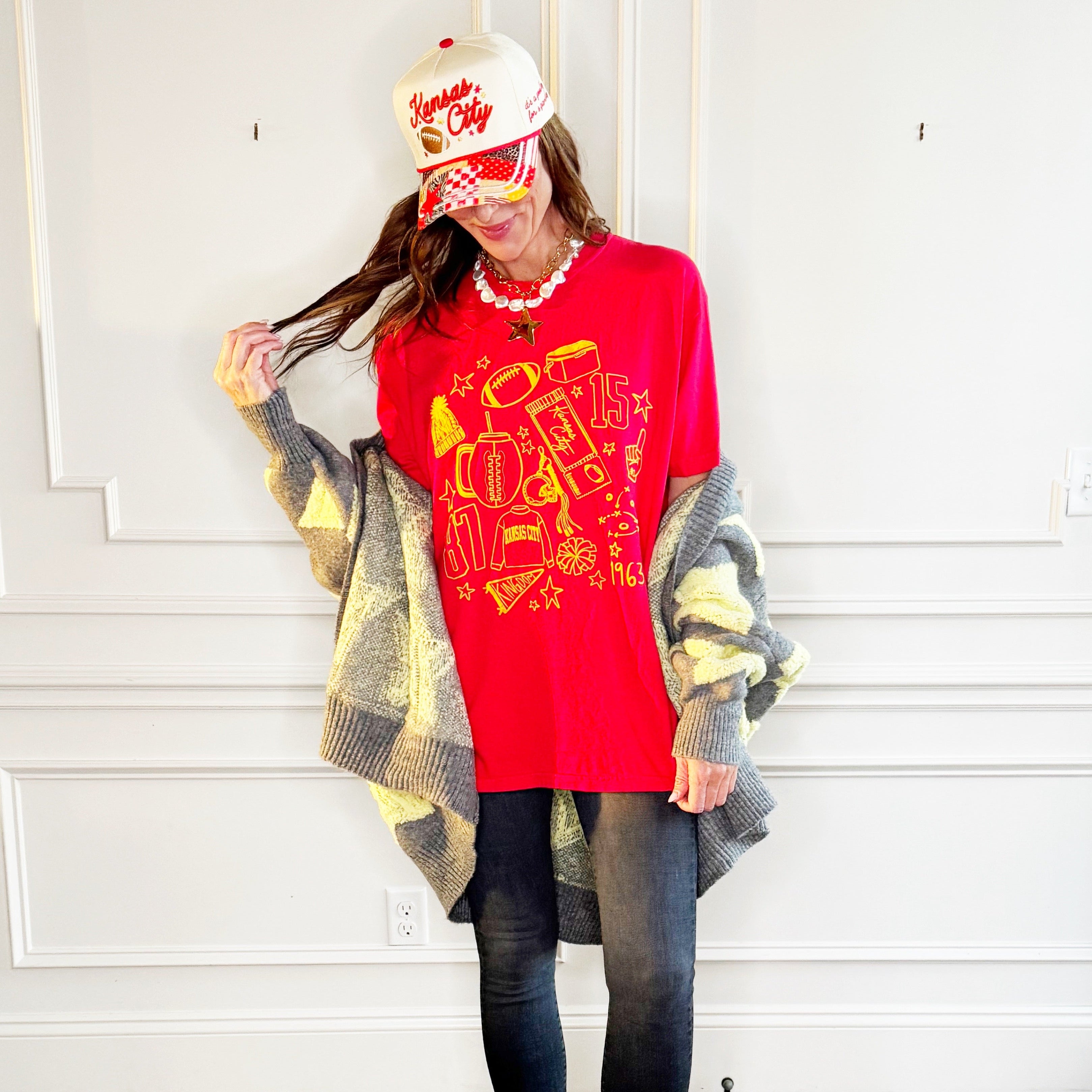 KC Football Collage Tee