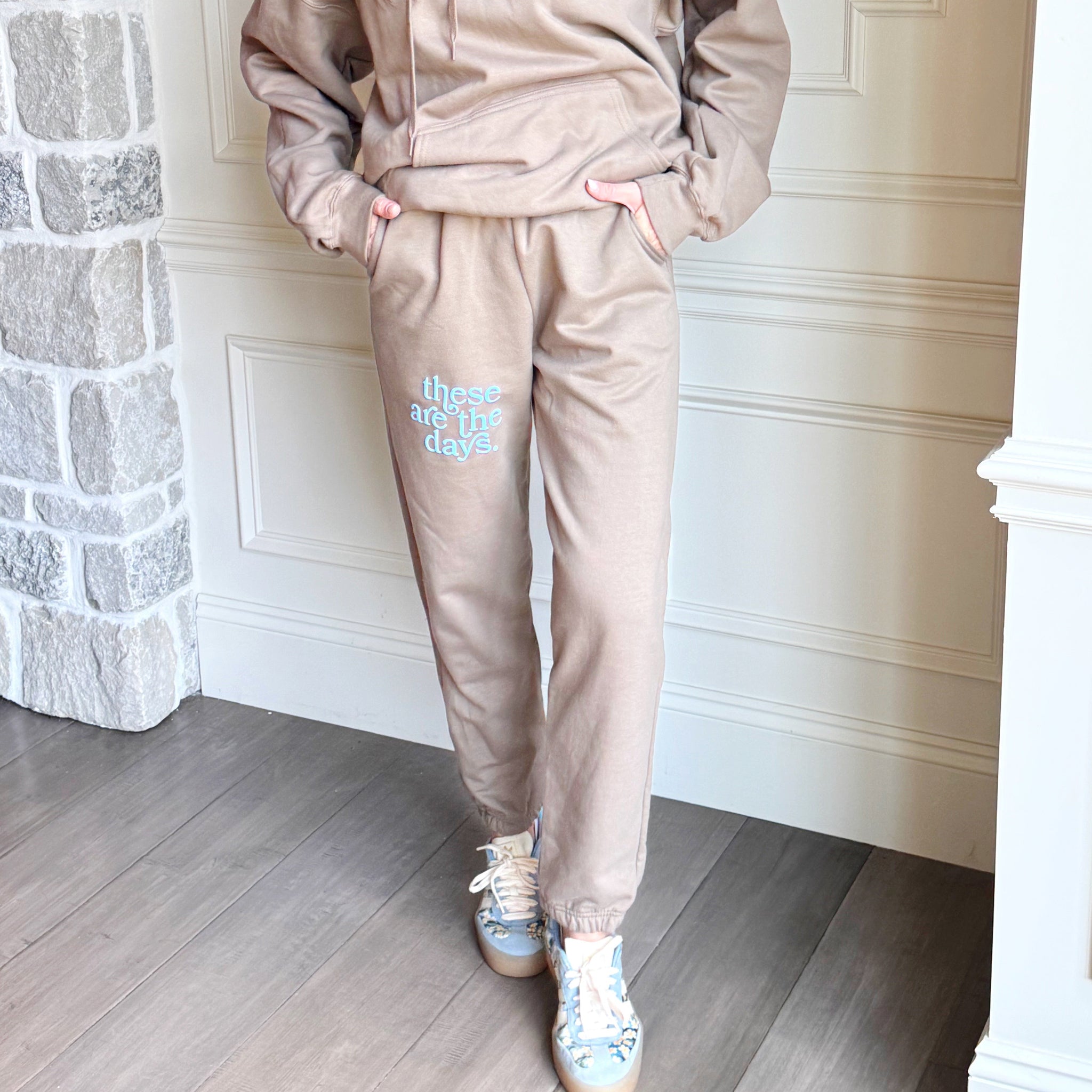Summer These Are the Days Crop Sweatshirt