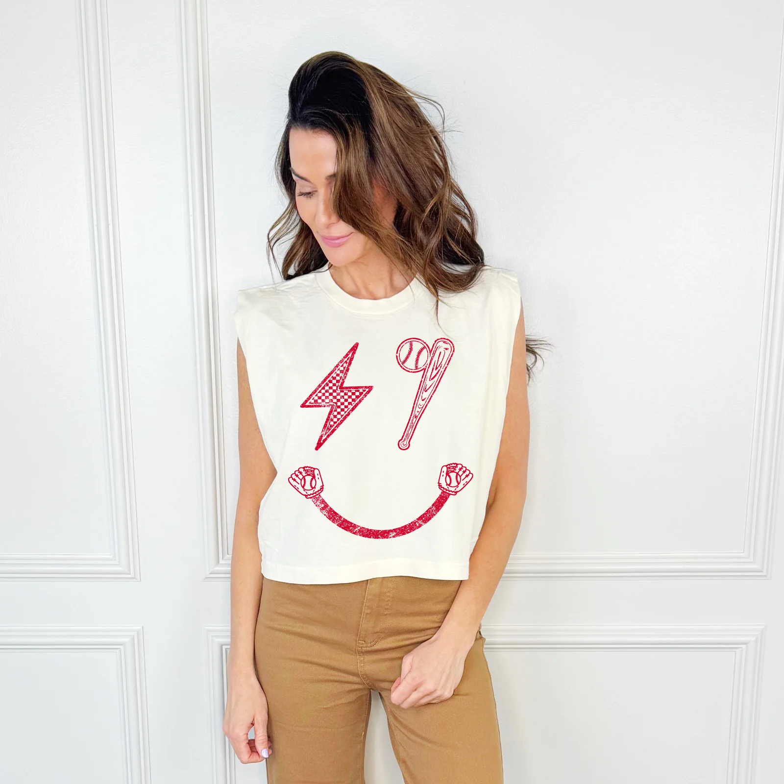 Ballpark Smiley Tank