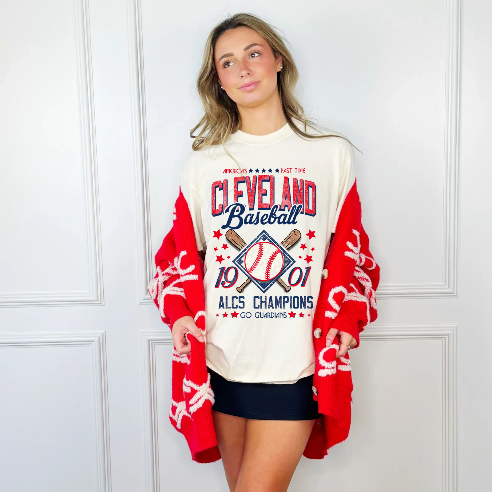 Cleveland Vintage Baseball Tee