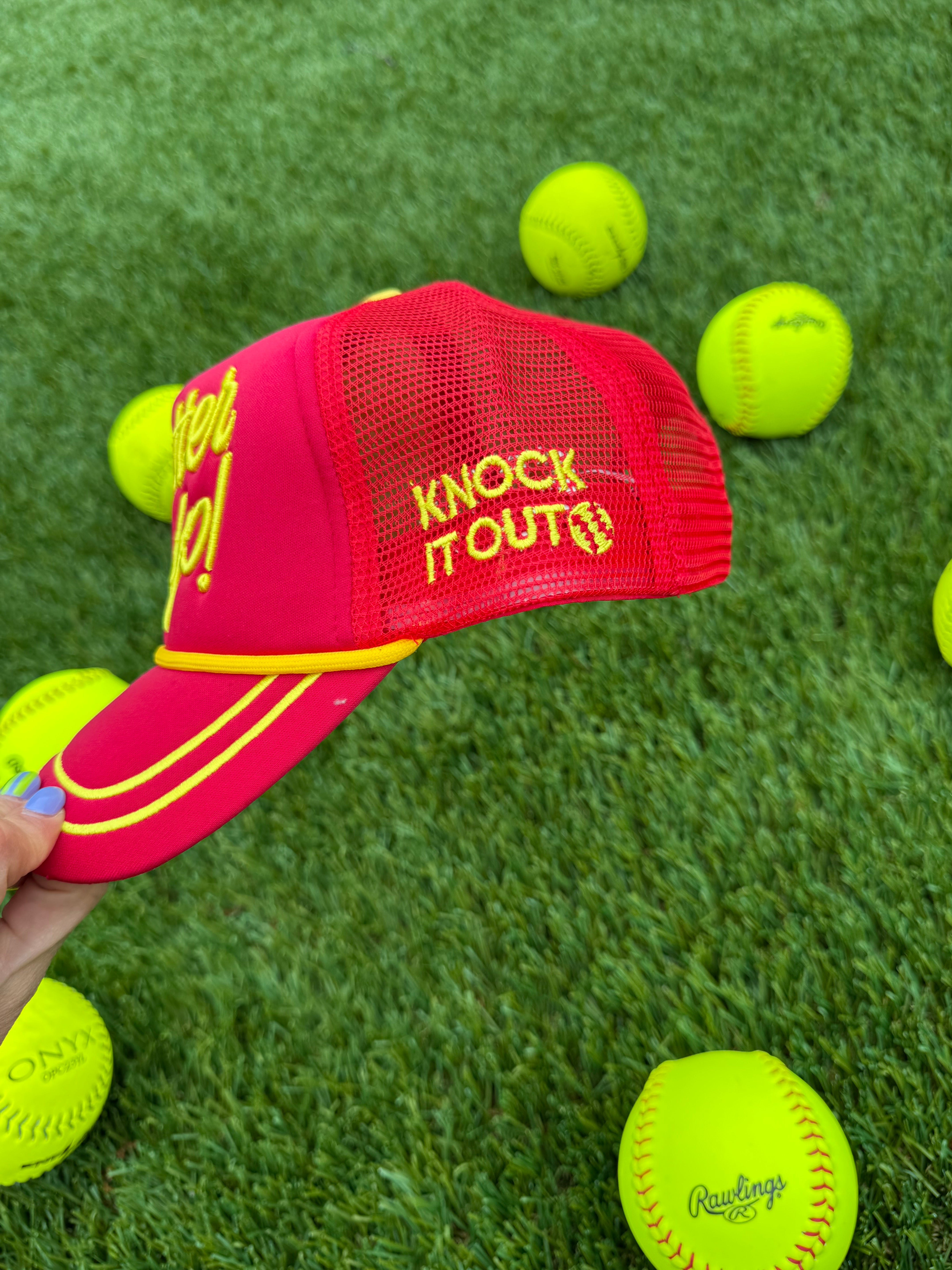 Softball Batter Up Hat- Pre Order