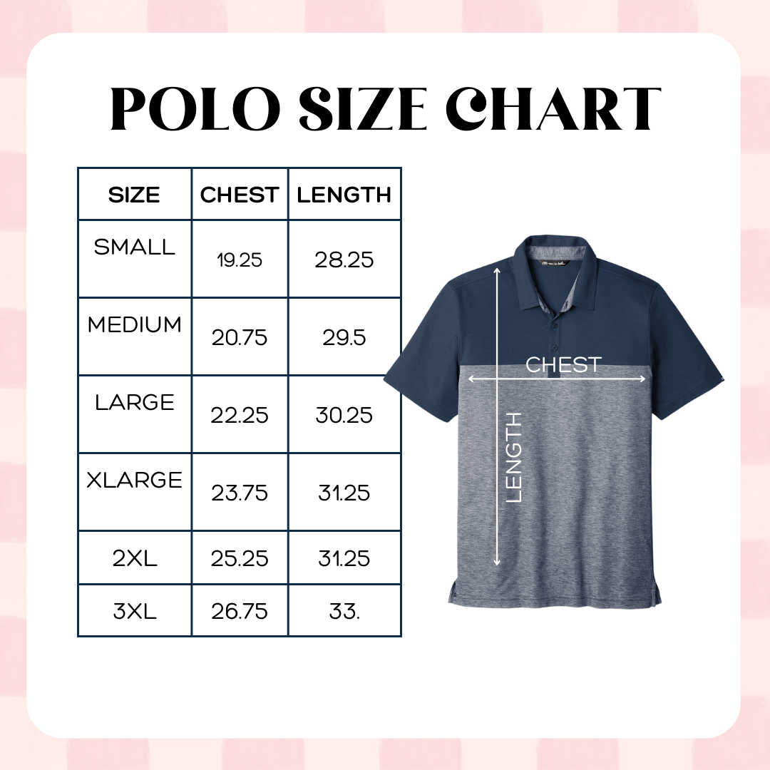 PK's Prayers New Blue Men's Golf Polo