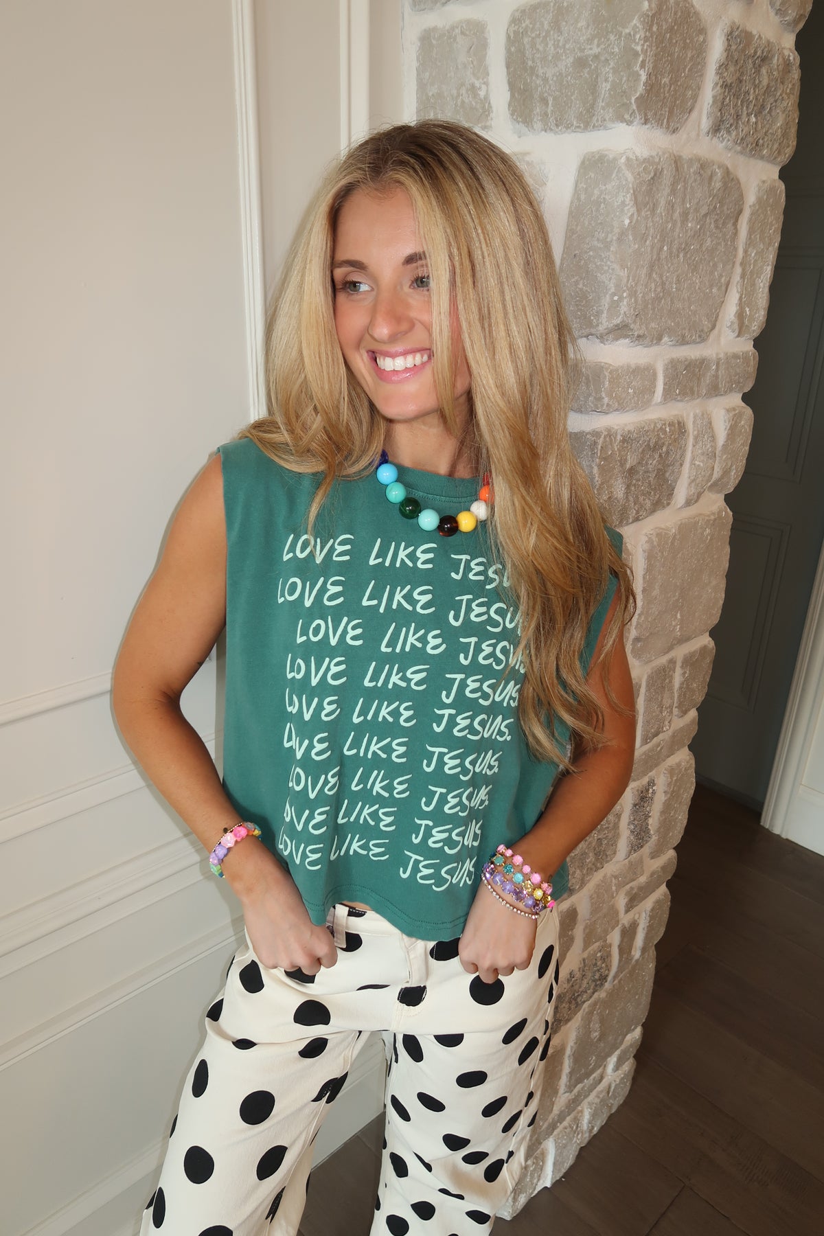 Love Like Jesus Repeated Tank -PRE-SALE SHIP DATE 9/14*