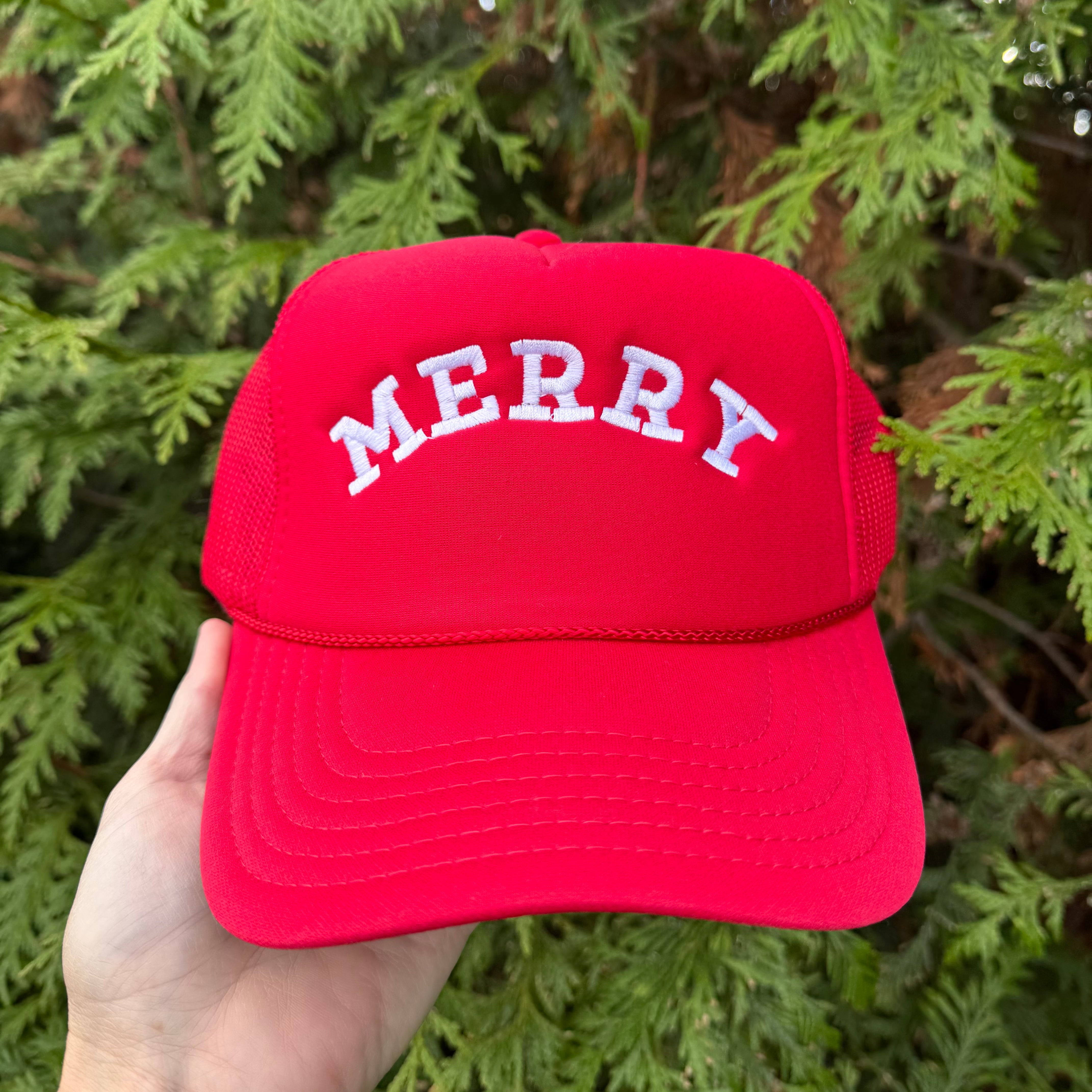 Merry Trucker Hat