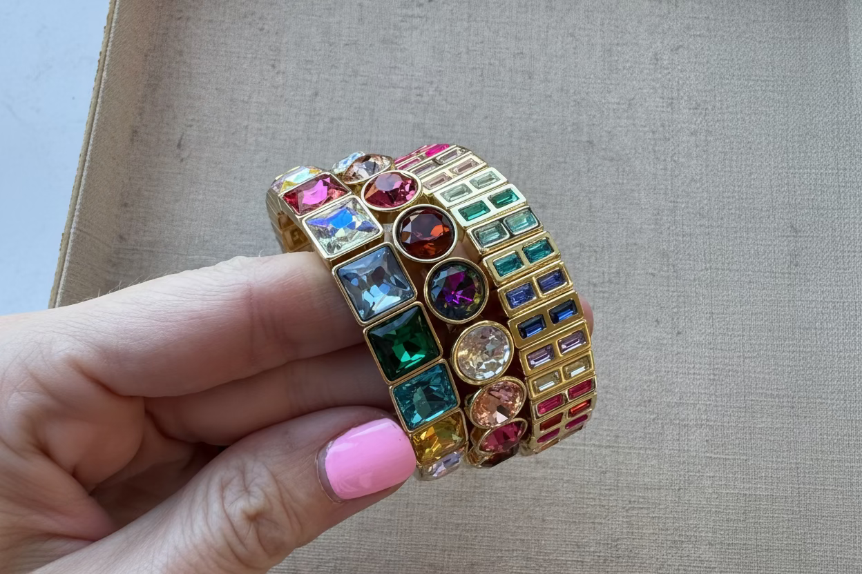 Rainbow Bracelet Stack Set