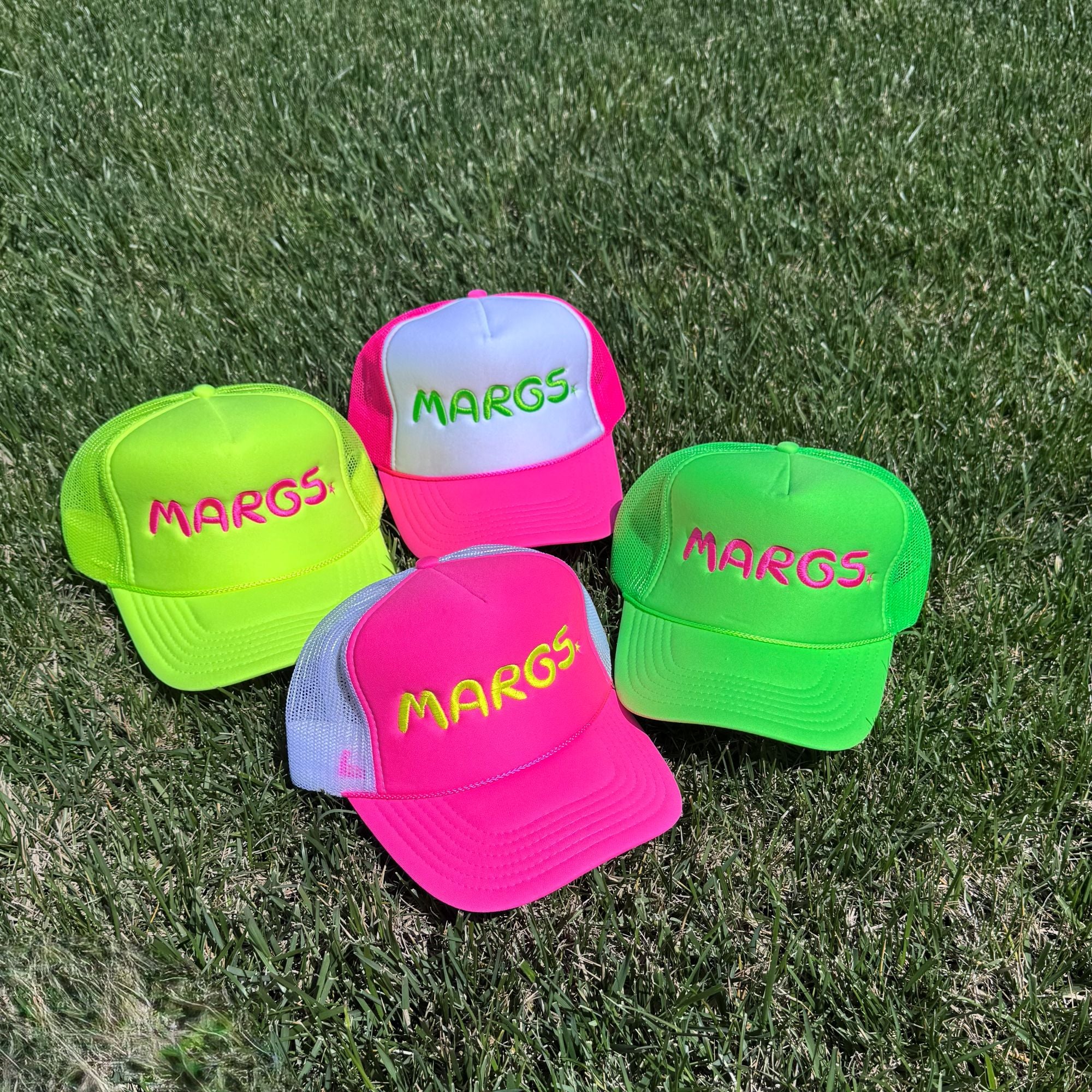 Margs Embroidered Trucker Hat