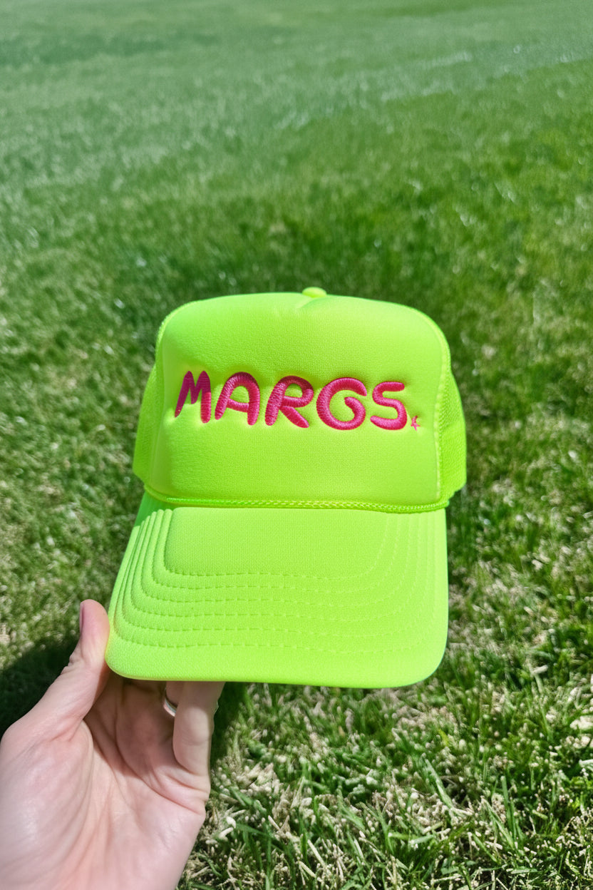 Margs Embroidered Trucker Hat