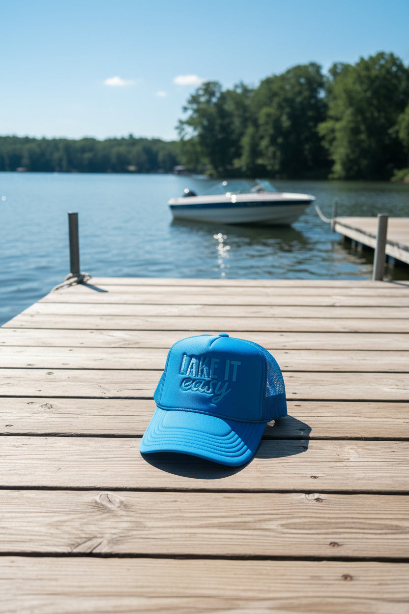 Lake it Easy Trucker Hat