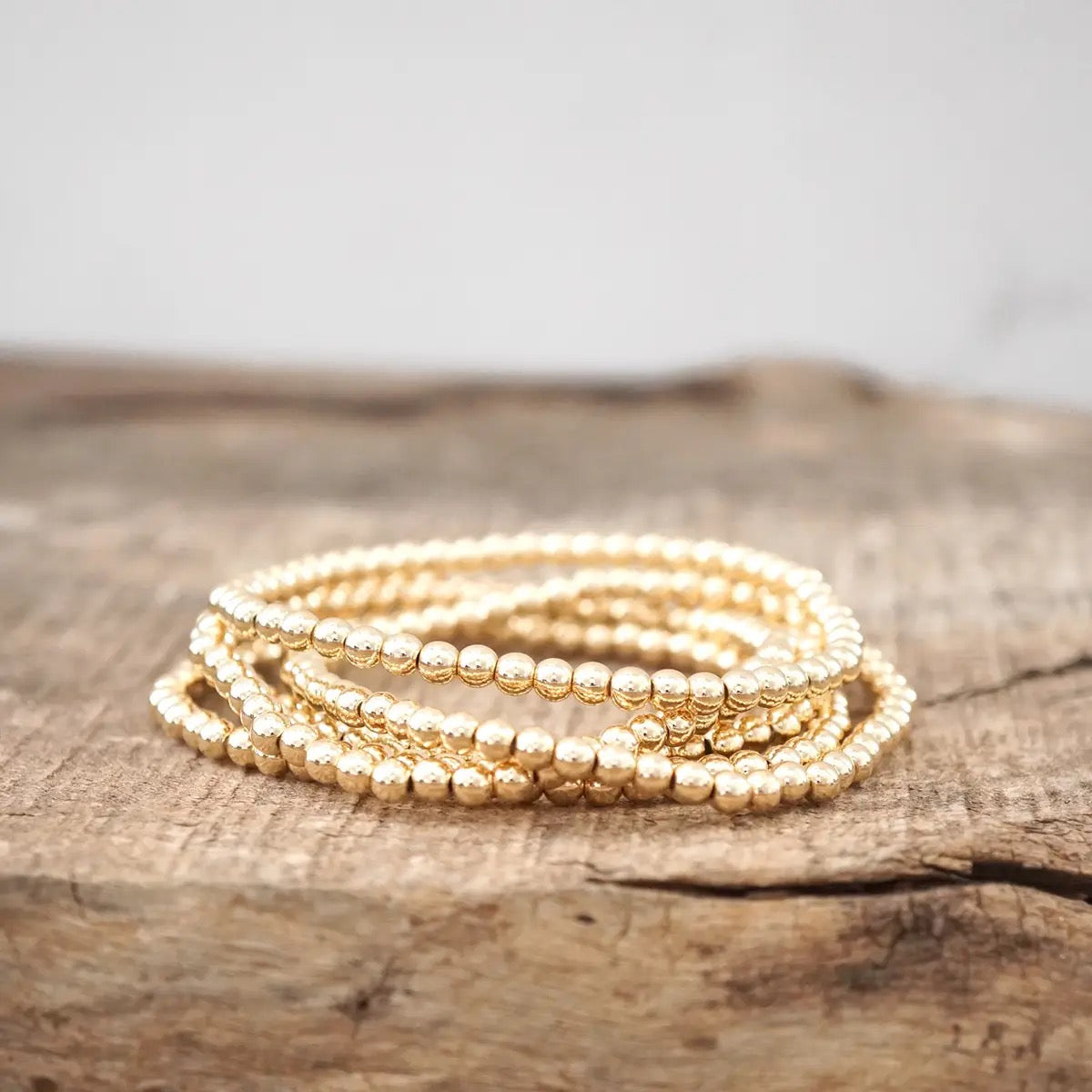 Gold Bead Bracelets