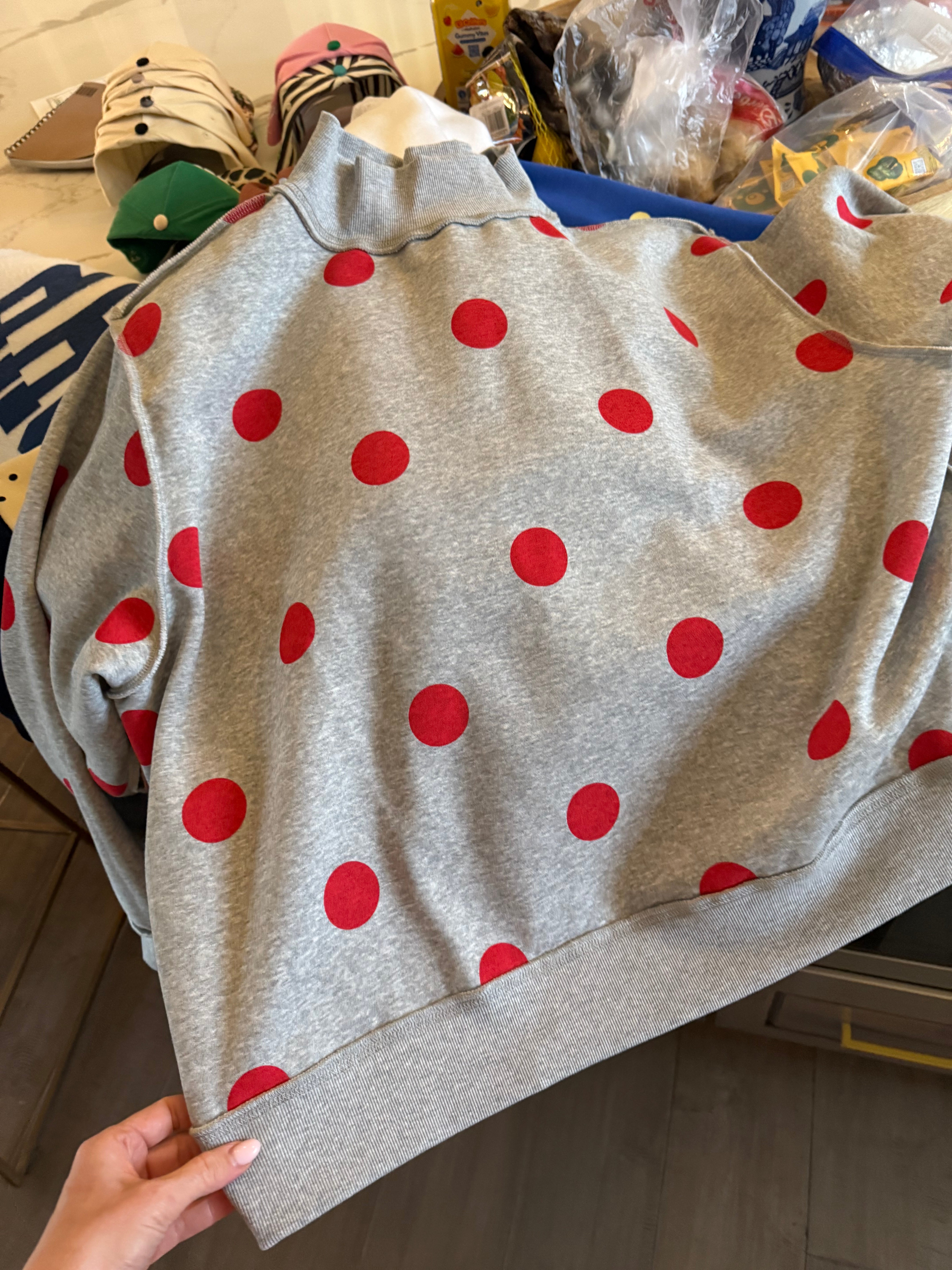 Play Ball 2-Sided Mock Sweatshirt - Pre Order!