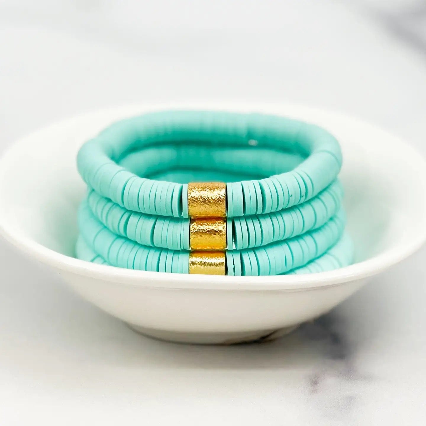 Heishi Stacking Bracelet