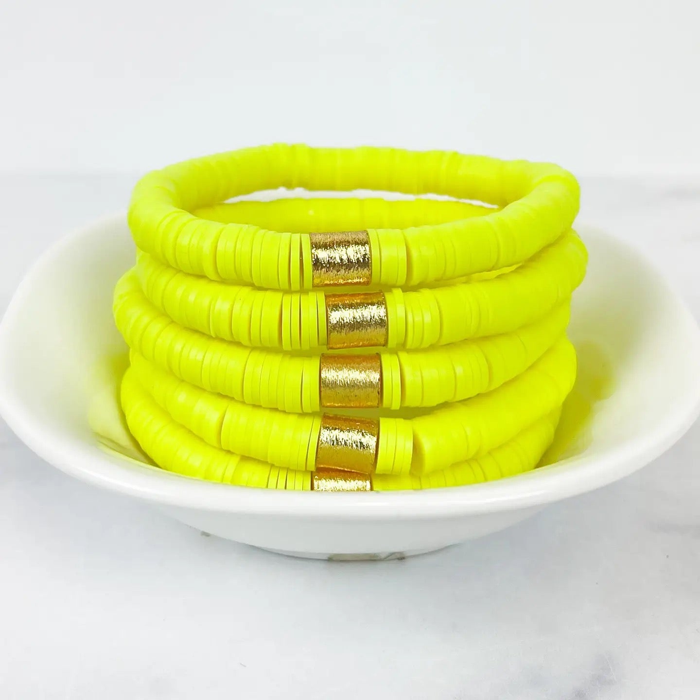 Heishi Stacking Bracelet