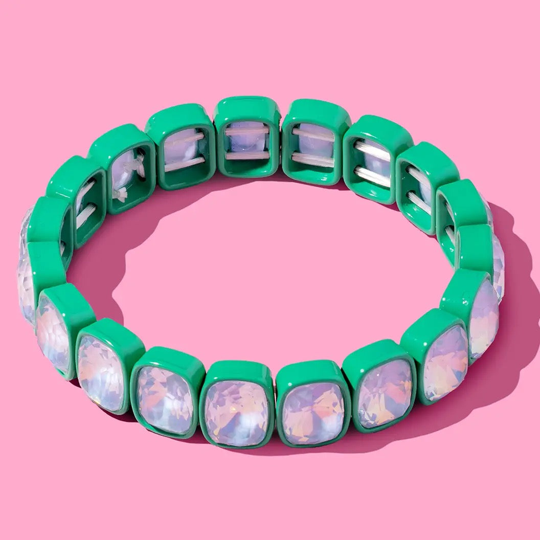 Teal Jewel Bracelet