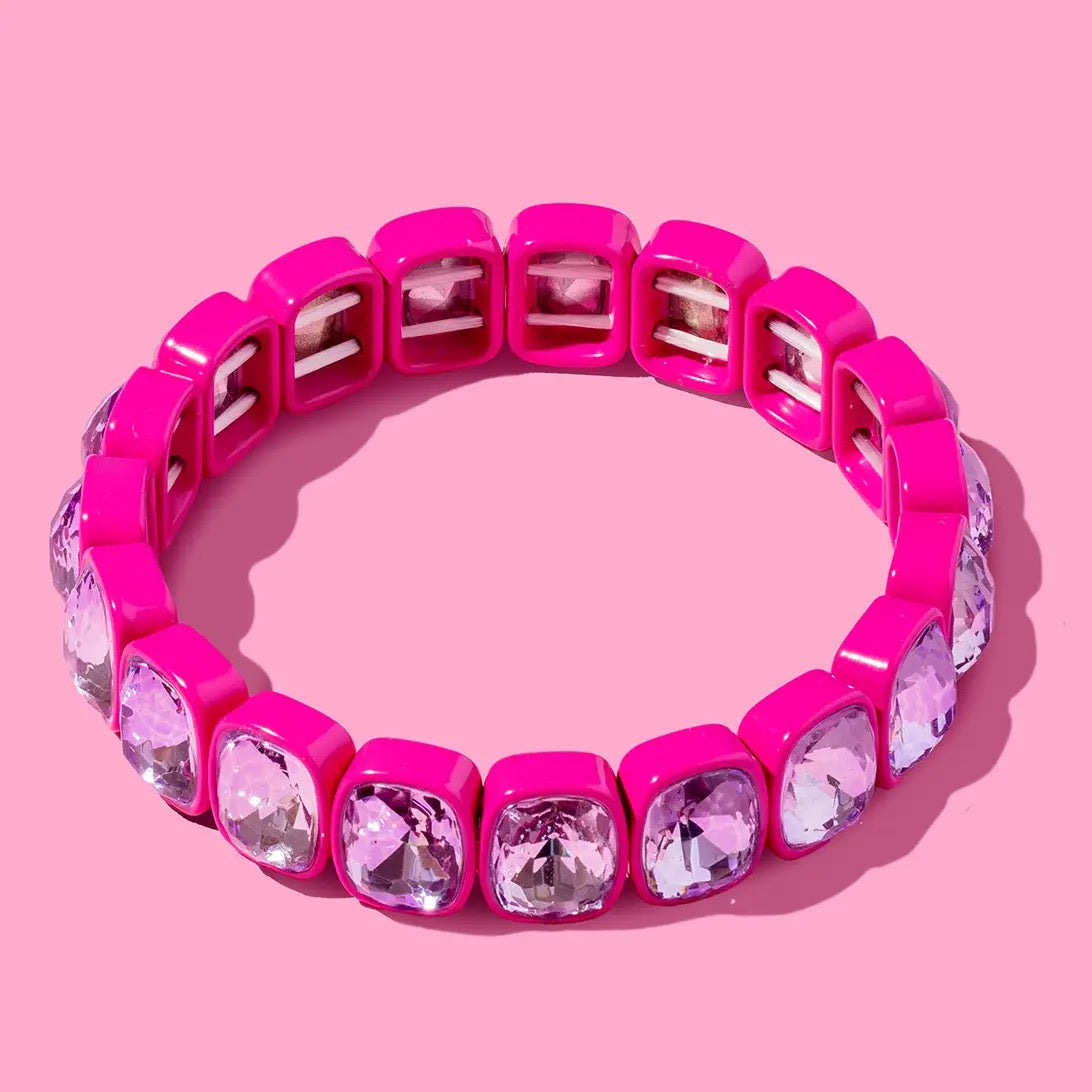 Pink Jewel Bracelet