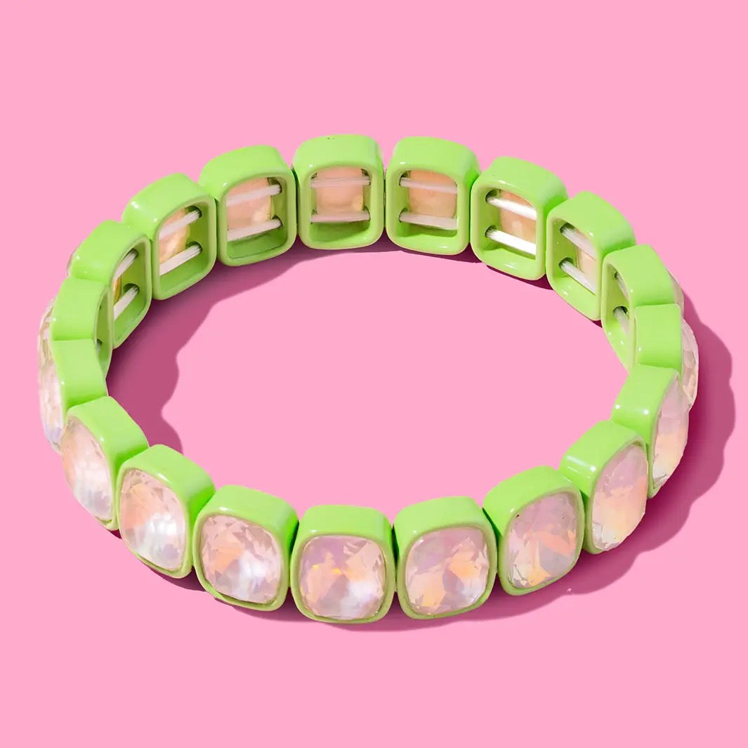 Green Jewel Bracelet