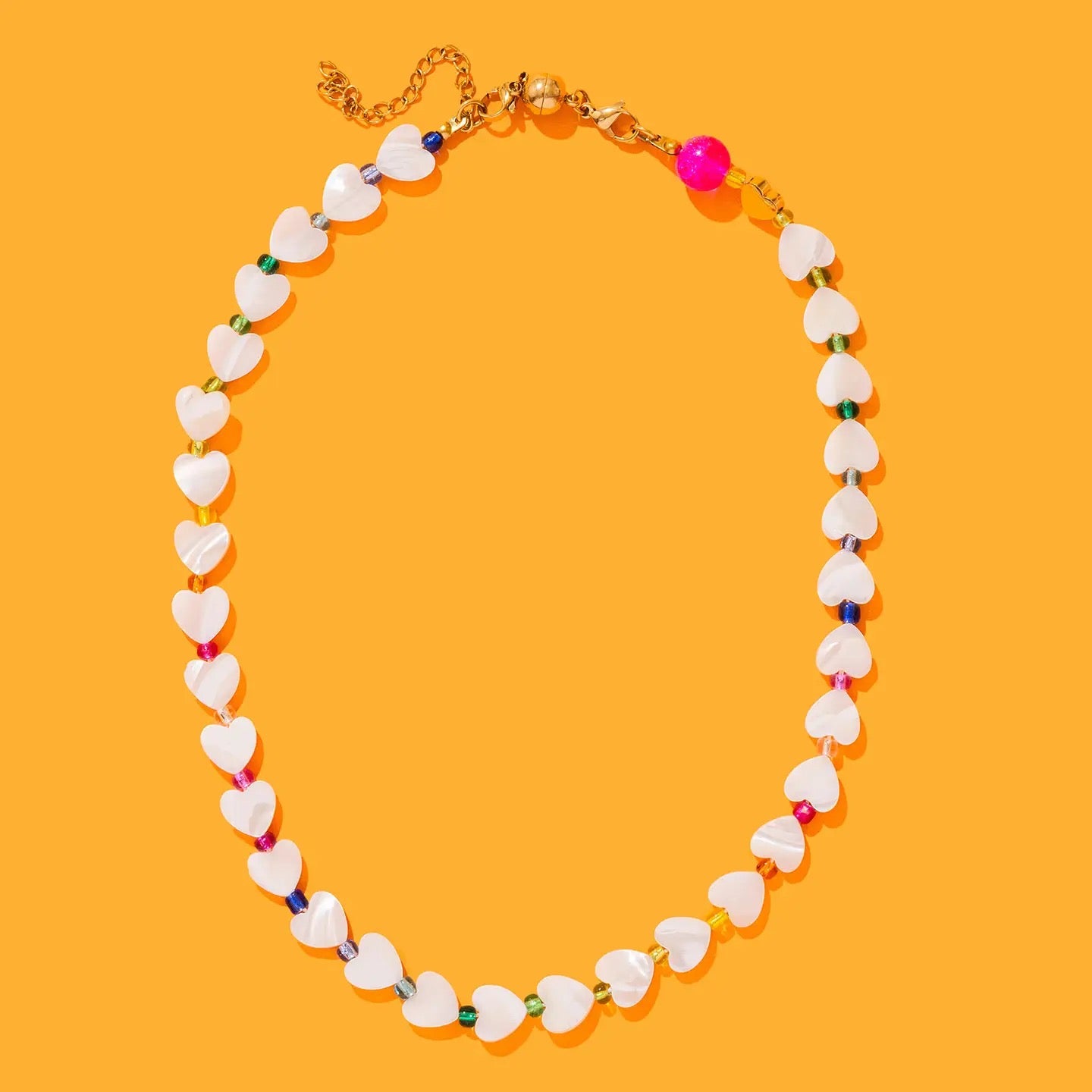 Pearl Heart Necklace