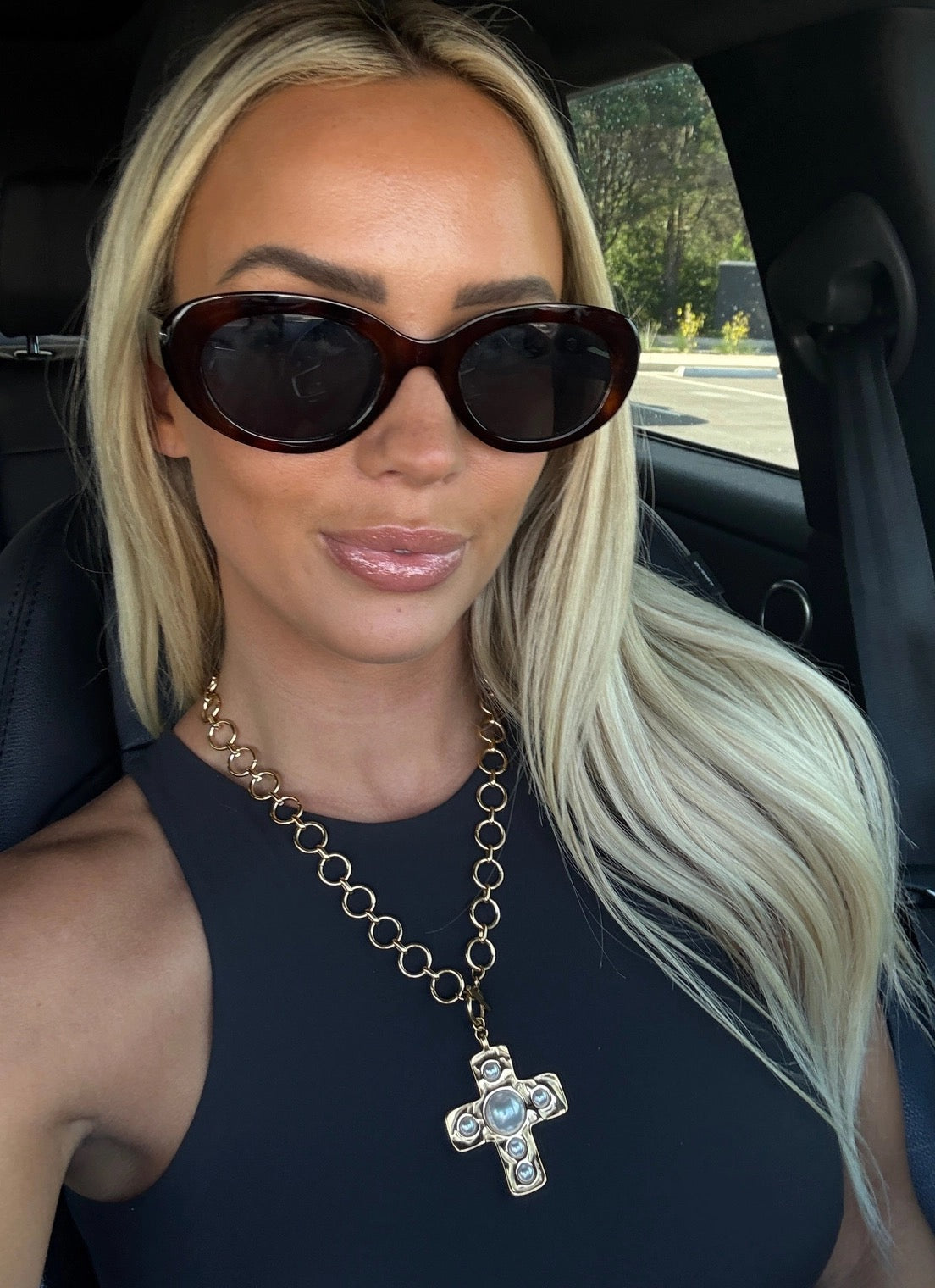 Chain Cross Necklace