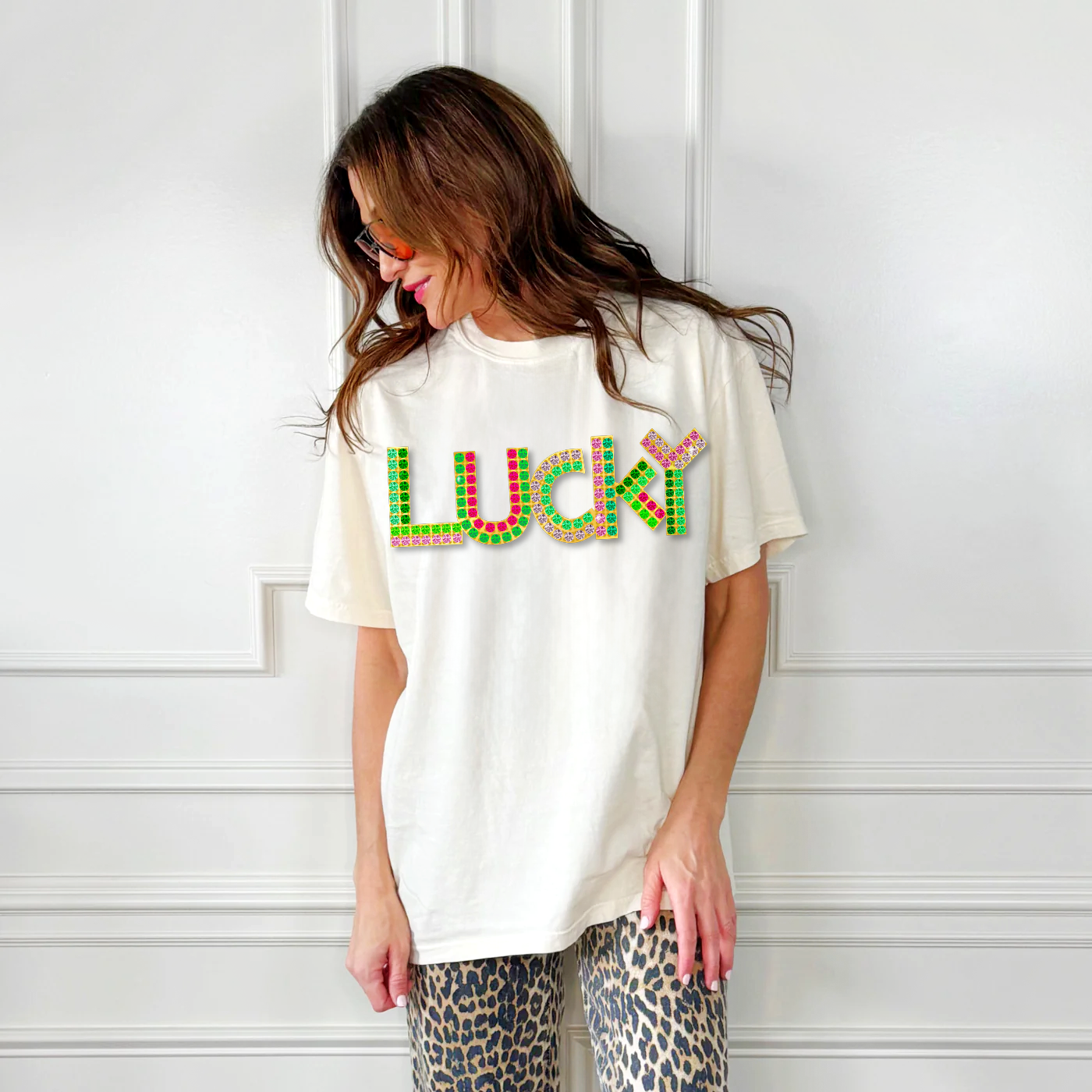 Bedazzled Lucky Tee