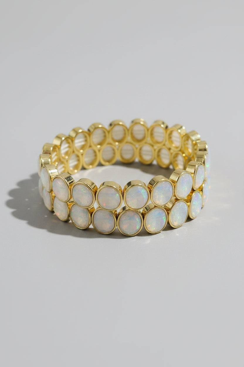 Gem Party Oval Bracelet