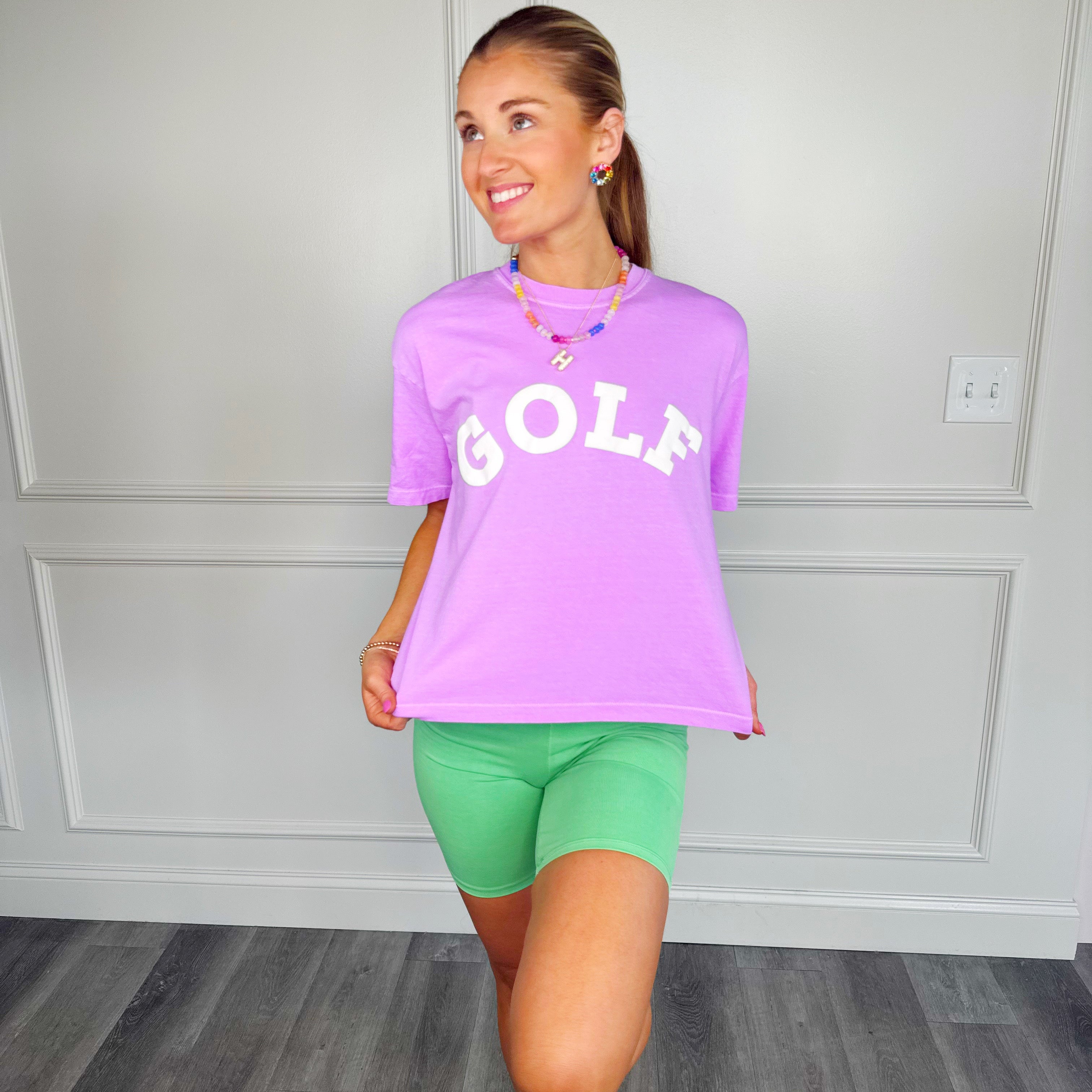 Puff Golf Cropped Tee
