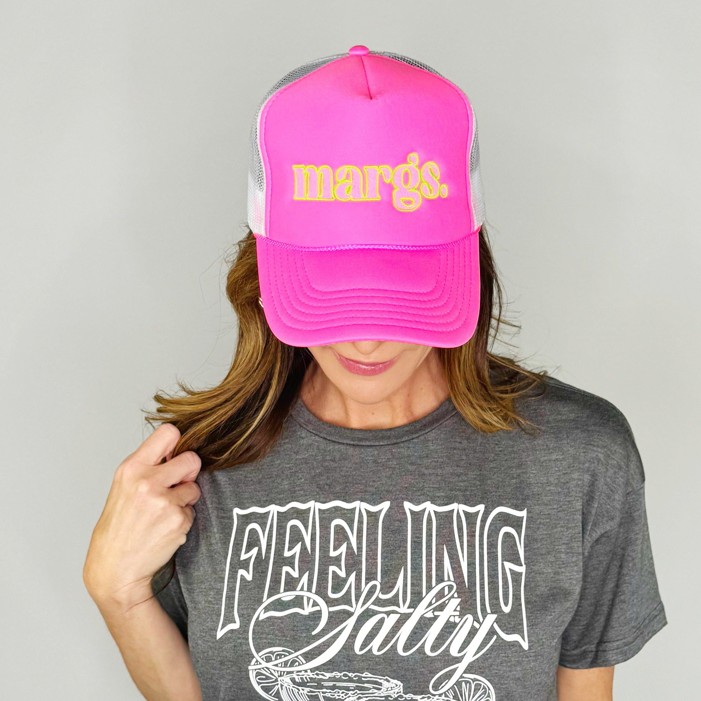 Margs Embroidered Trucker Hat