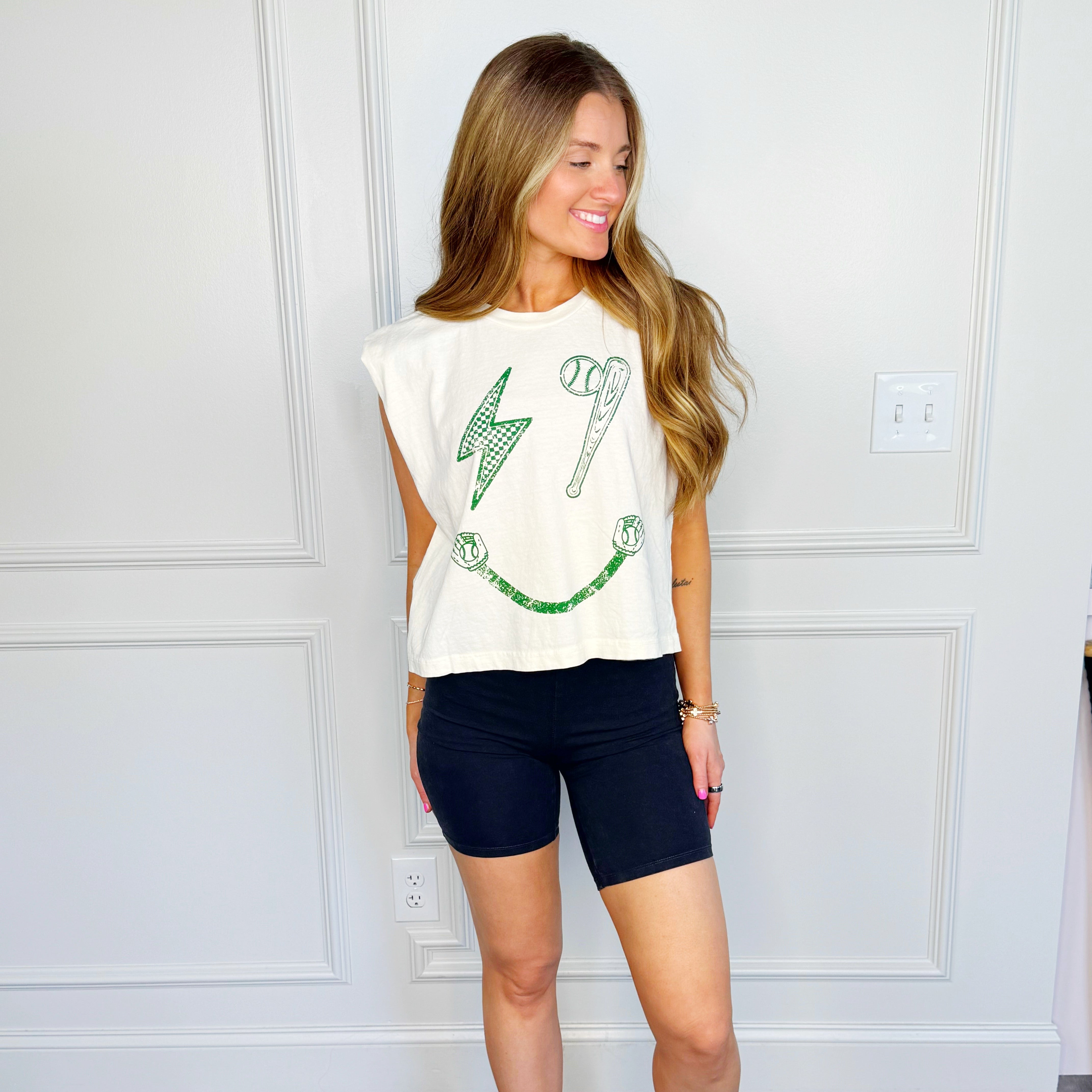 Ballpark Smiley Tank