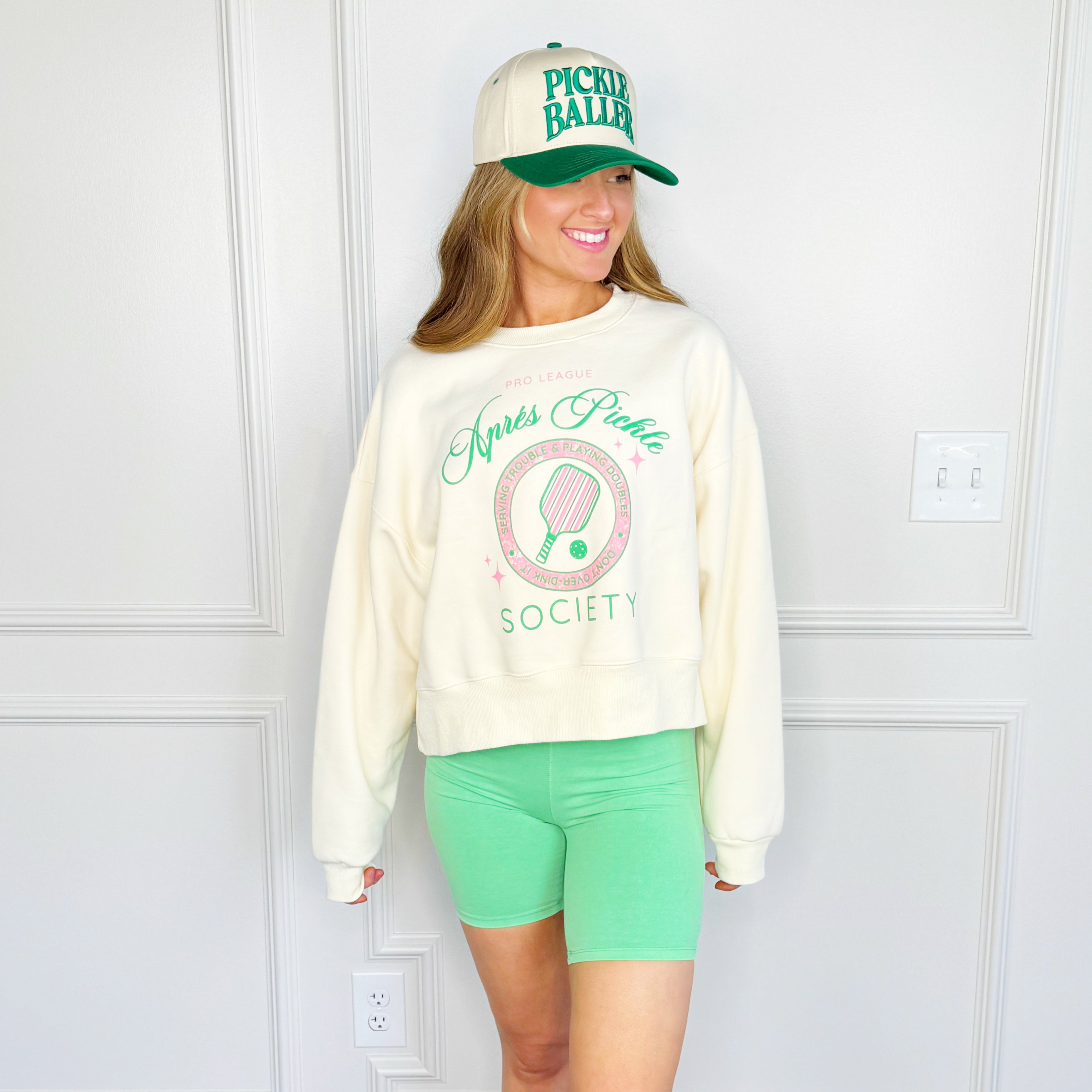 Après Pickle Crop Sweatshirt