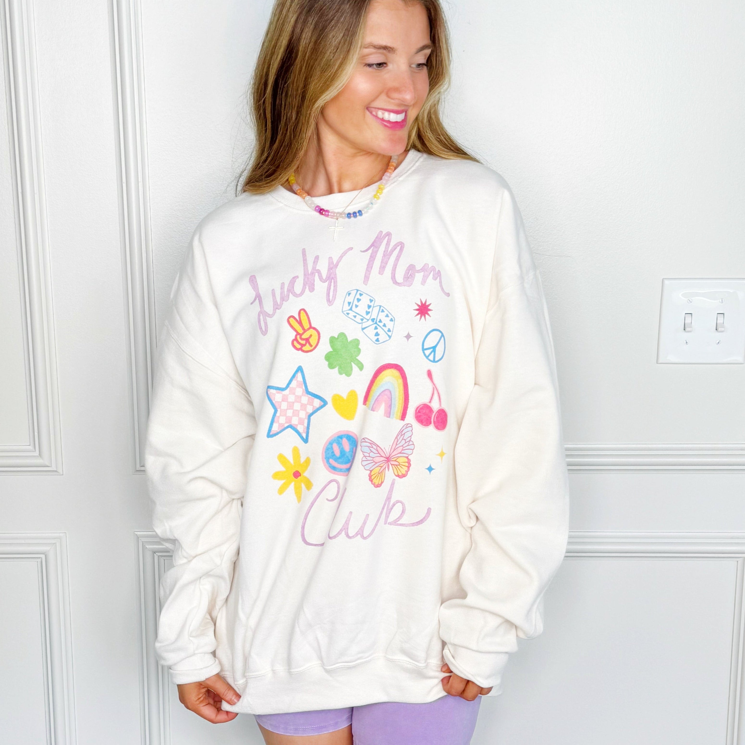 Lucky Mom Club Sweatshirt