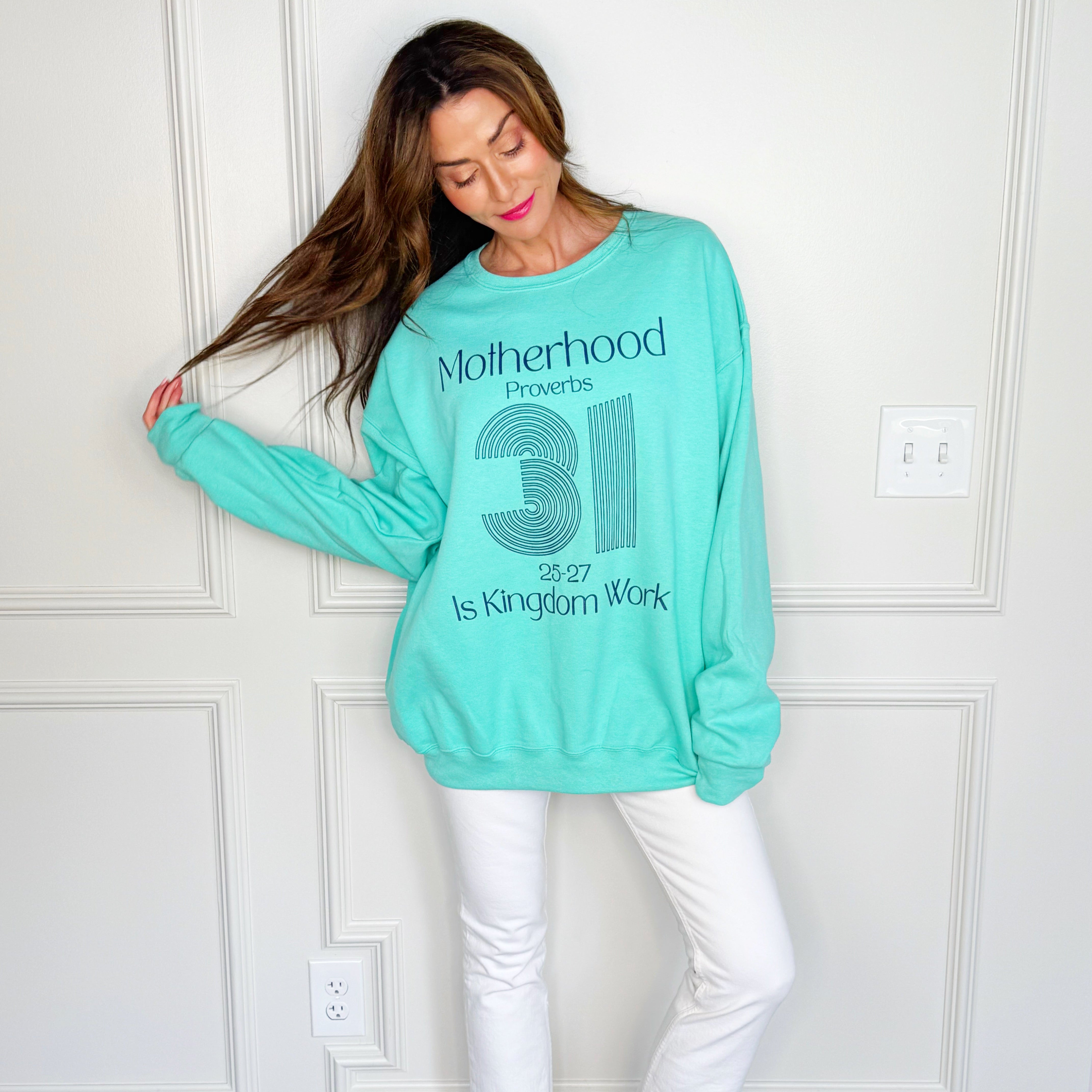 Motherhood is Kingdom Sweatshirt
