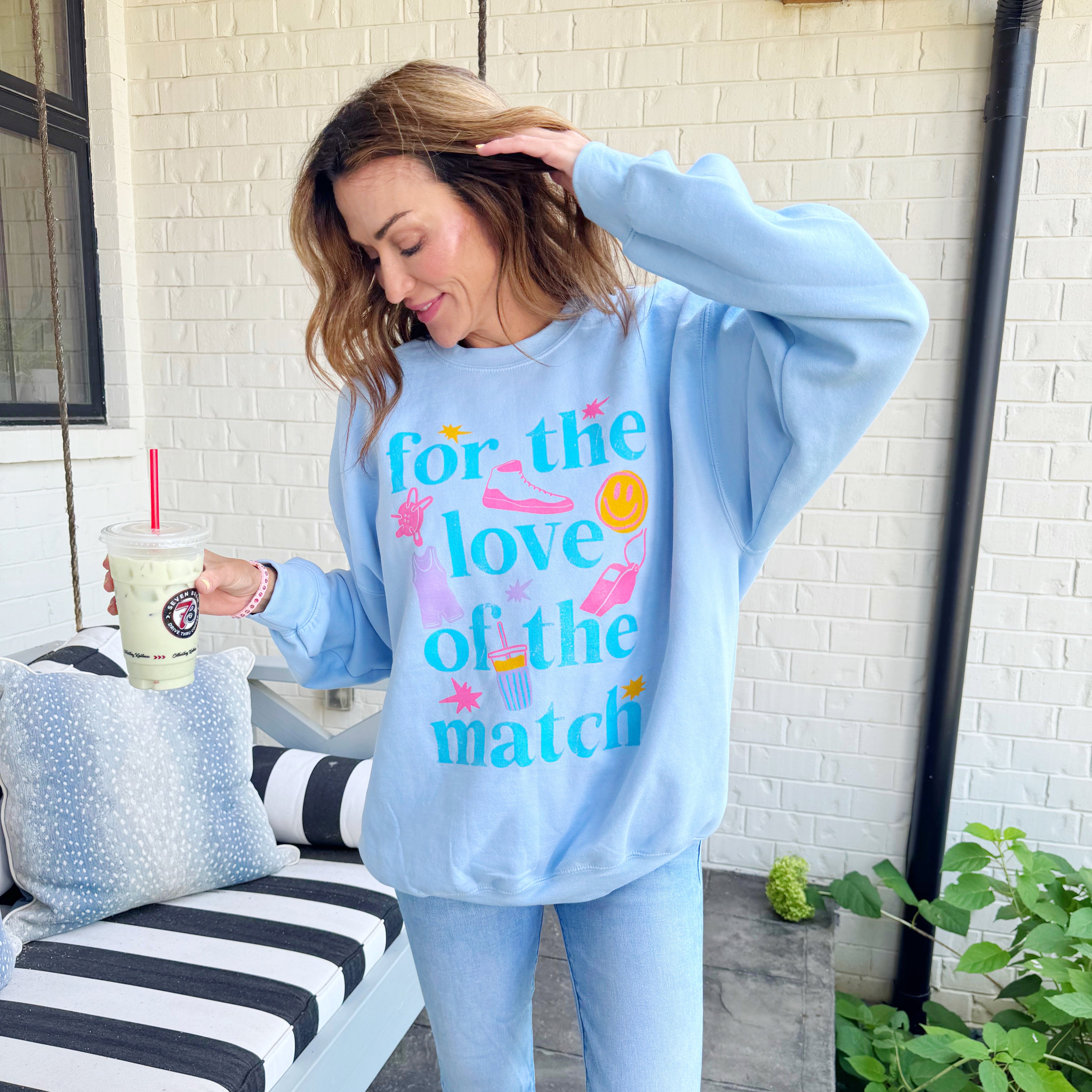 For the Love of the Match Sweatshirt