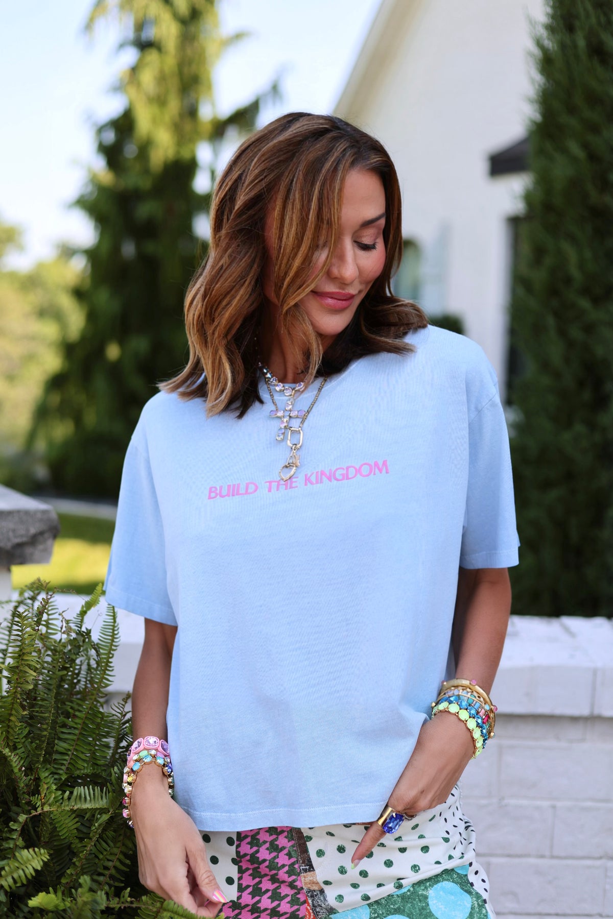 Called to Build the Kingdom Crop Tee- PRE-SALE - SHIPS 9/28**