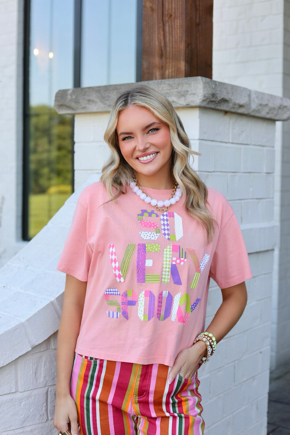 So Very Spooky Crop Tee