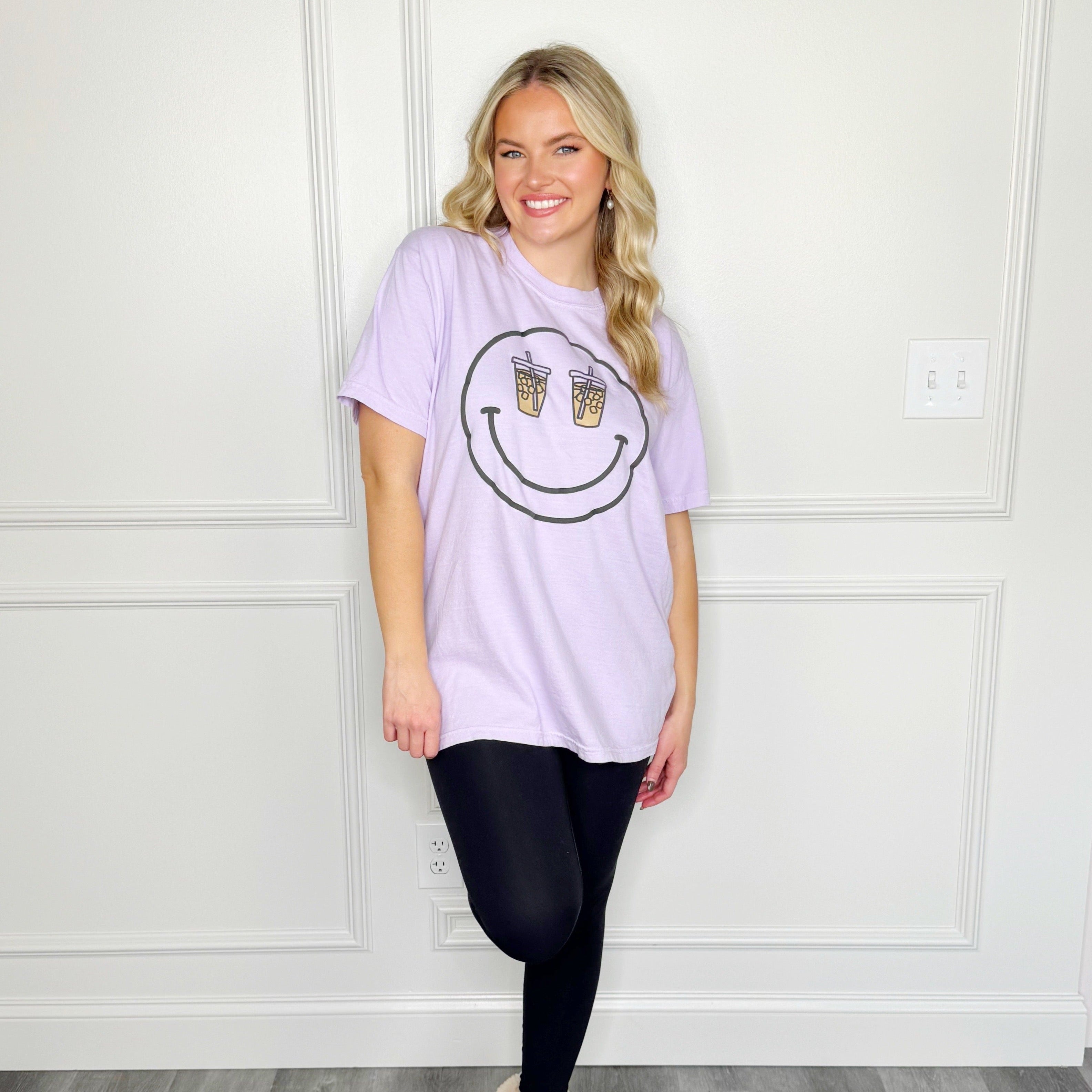 Puff Smiley Iced Coffee Tee