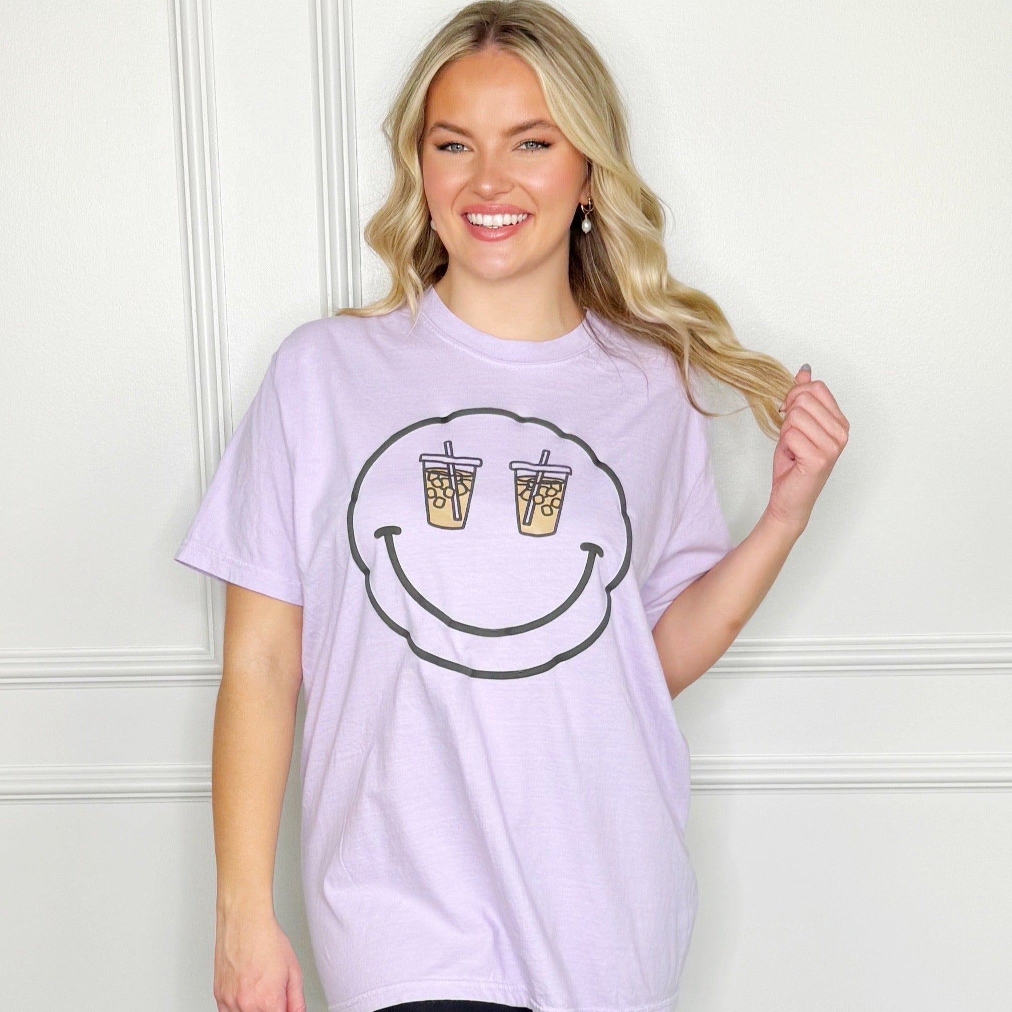 Puff Smiley Iced Coffee Tee