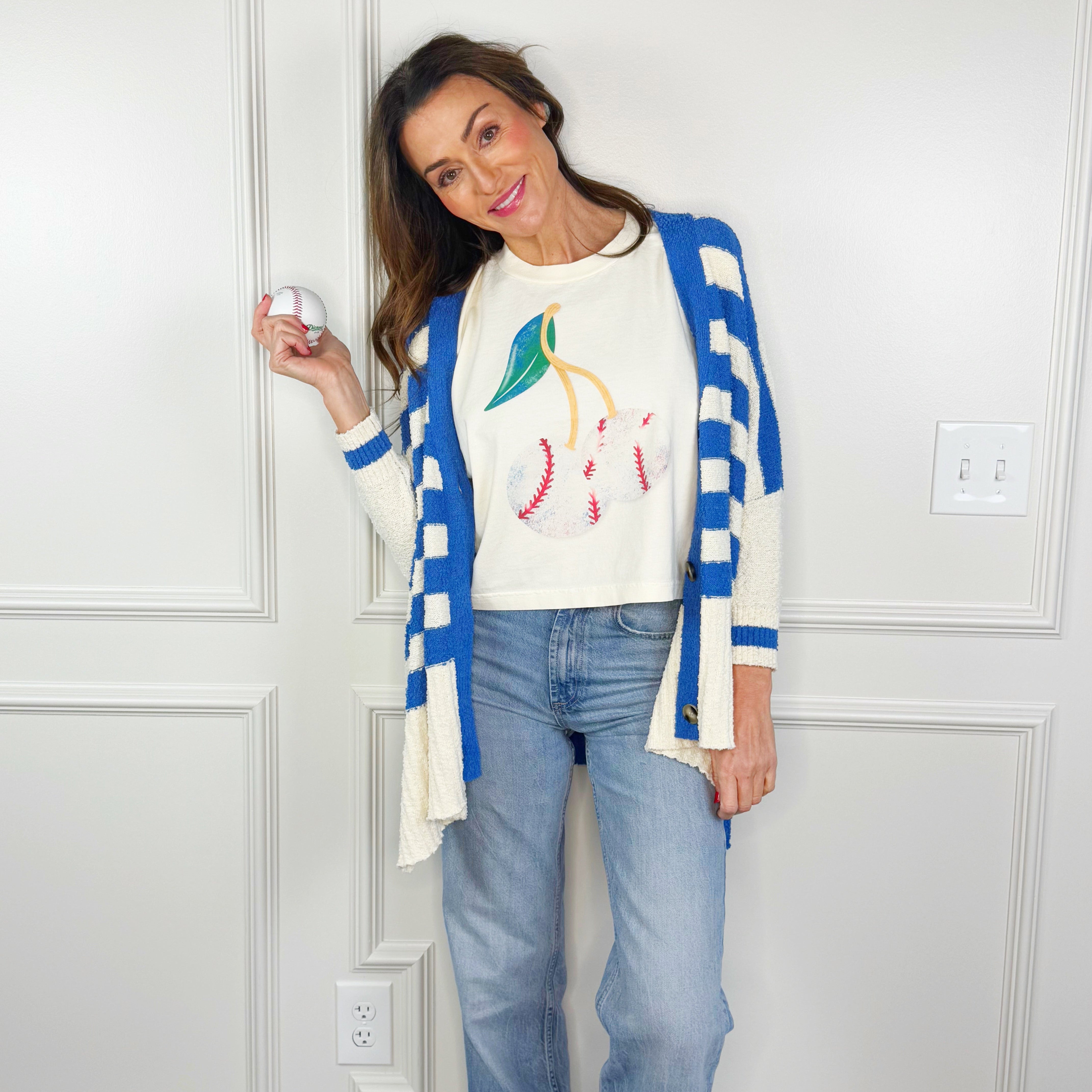 Cherry Baseball Tank