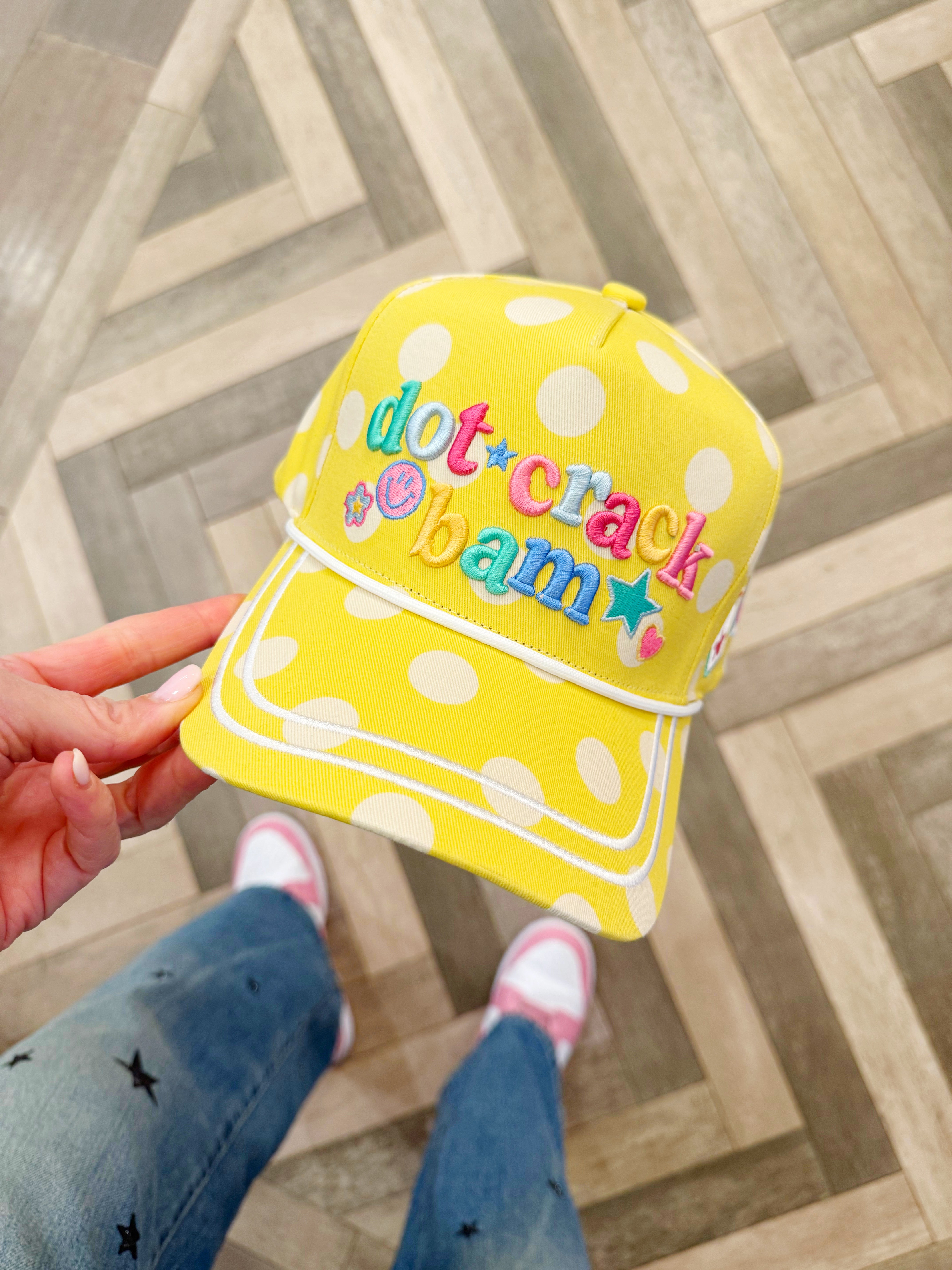 Dot. Crack. Bam Hat- Pre Order