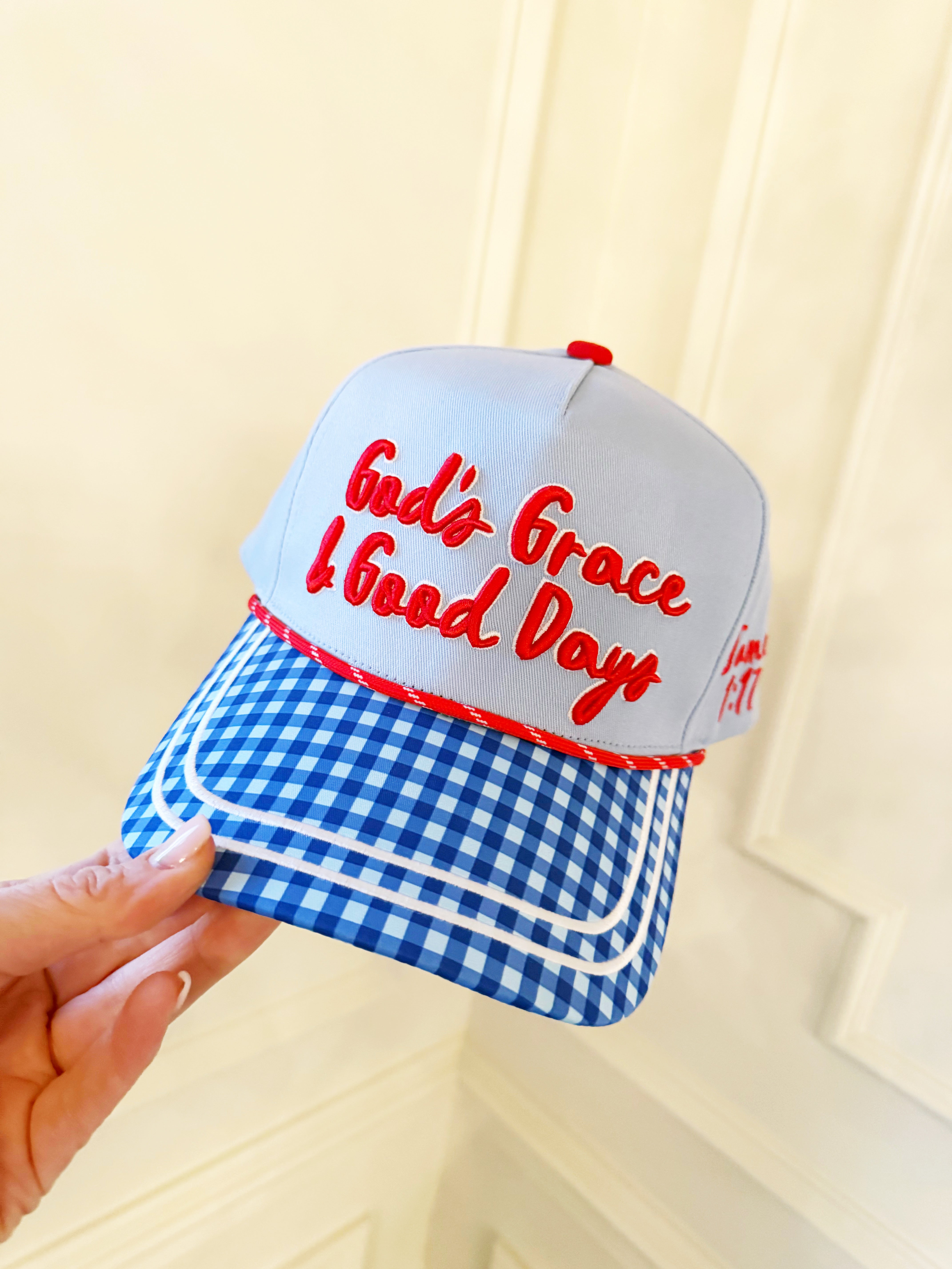 Gods Grace & Good Days Hat - Pre Order