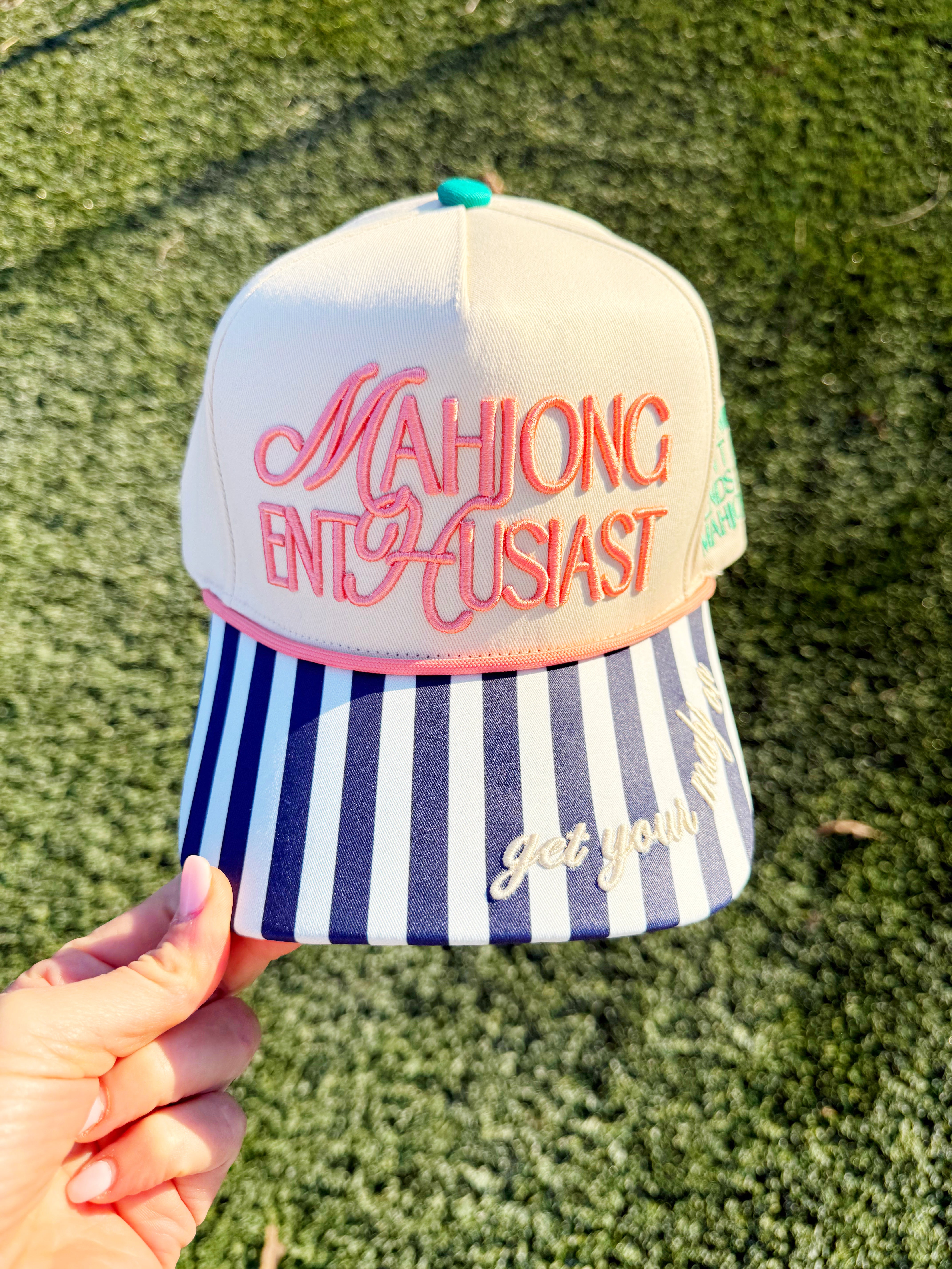 Mahjong Enthusiast Hat- Pre Order