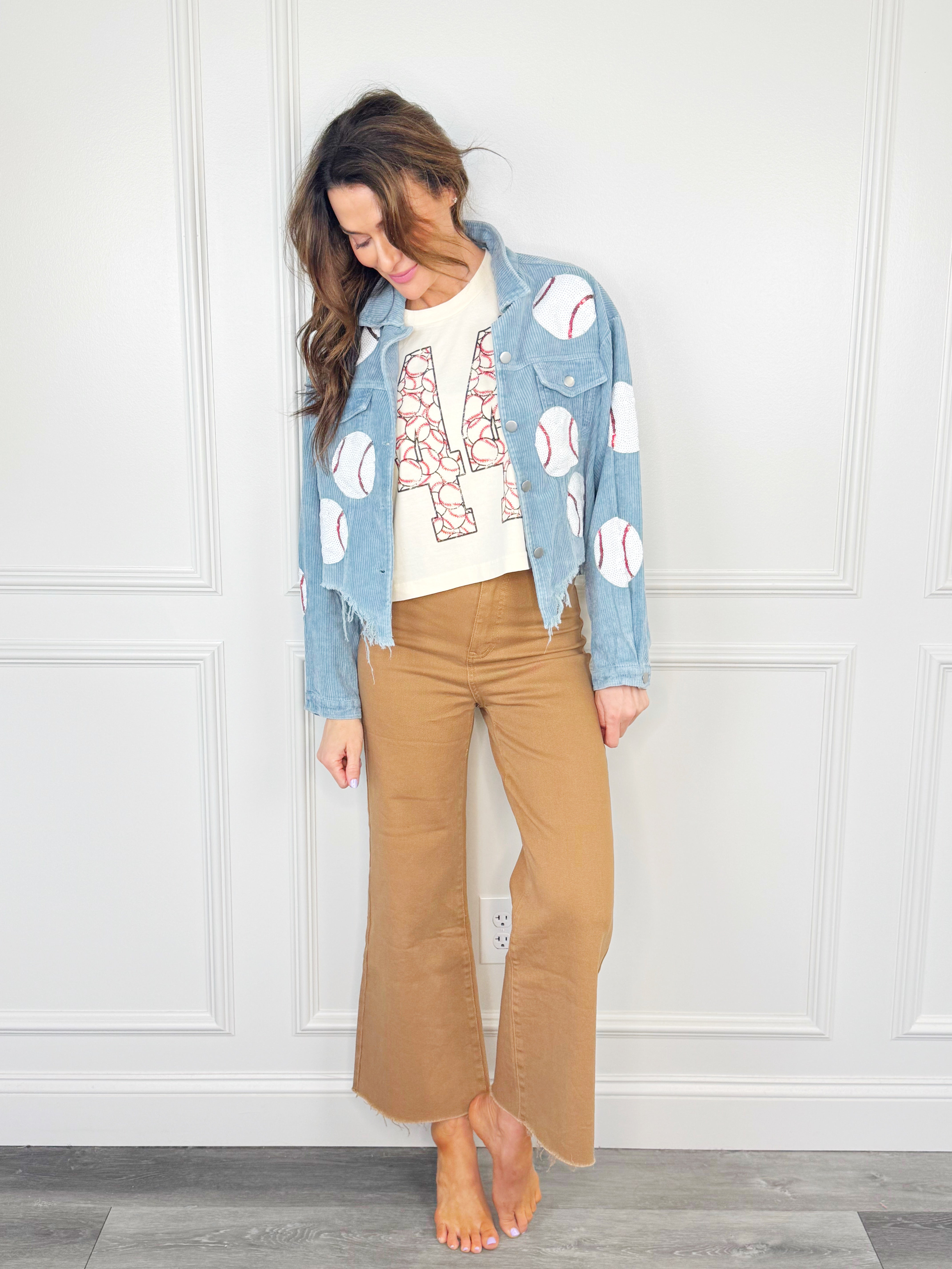 Custom Baseball Number Tank