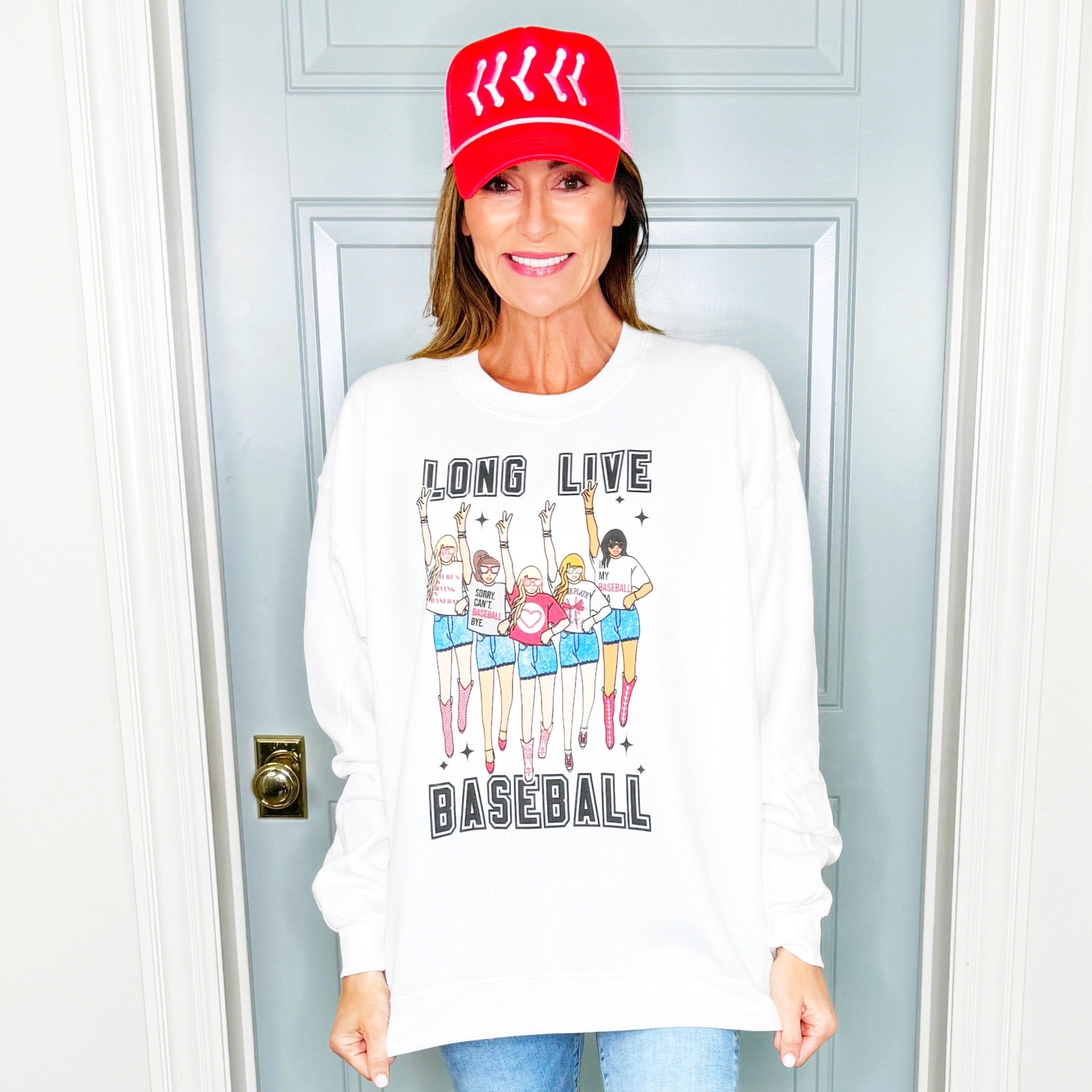 Long Live Baseball Youth & Adult Sweatshirt