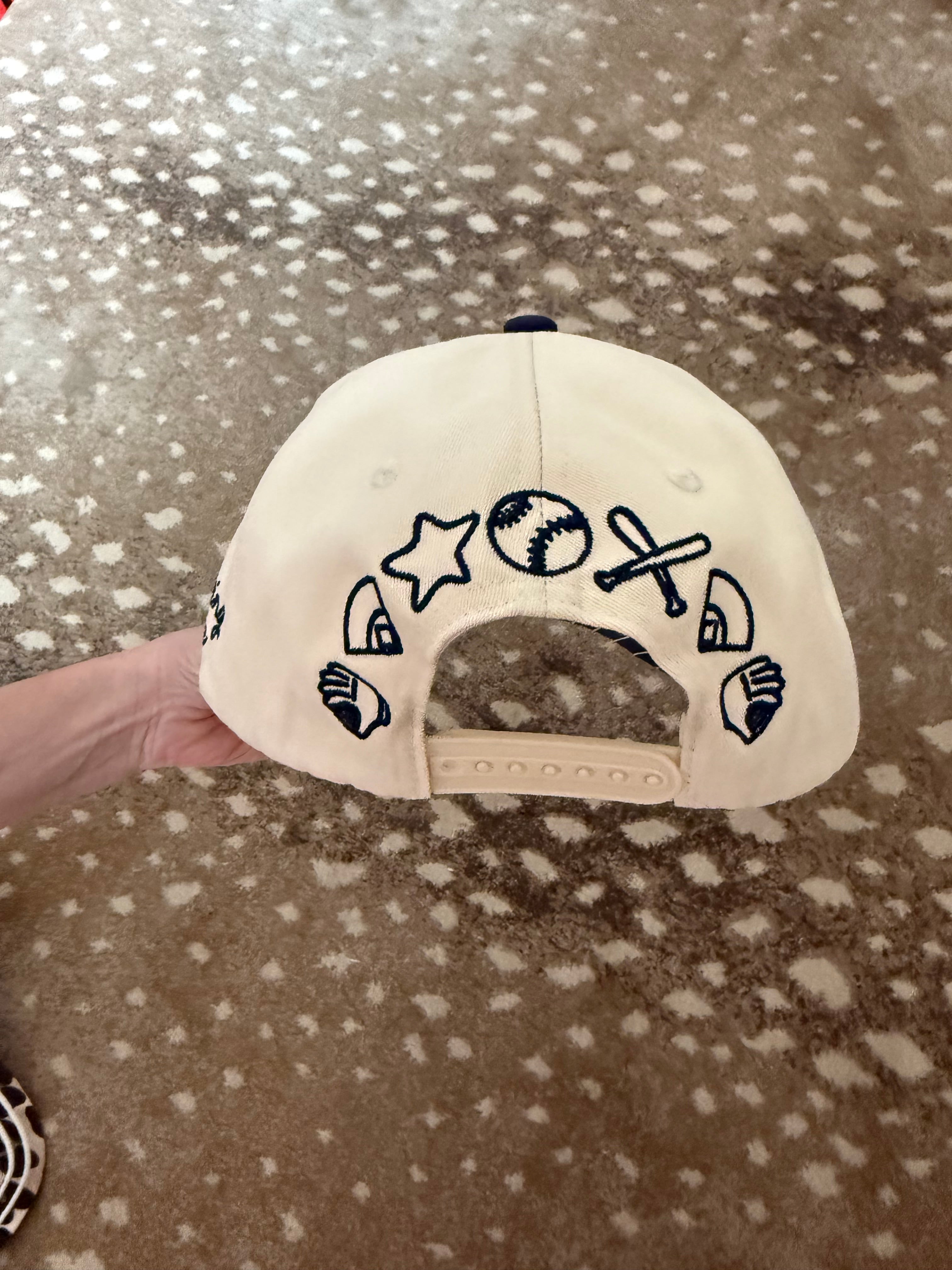 Navy Stripes Hey Batta Batta Hat-Pre Order